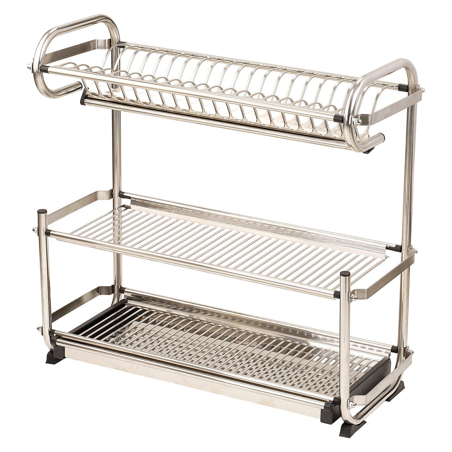 Plastic Forte Large Dish Drying Rack with Tray - Available in differen –  KATEI UAE