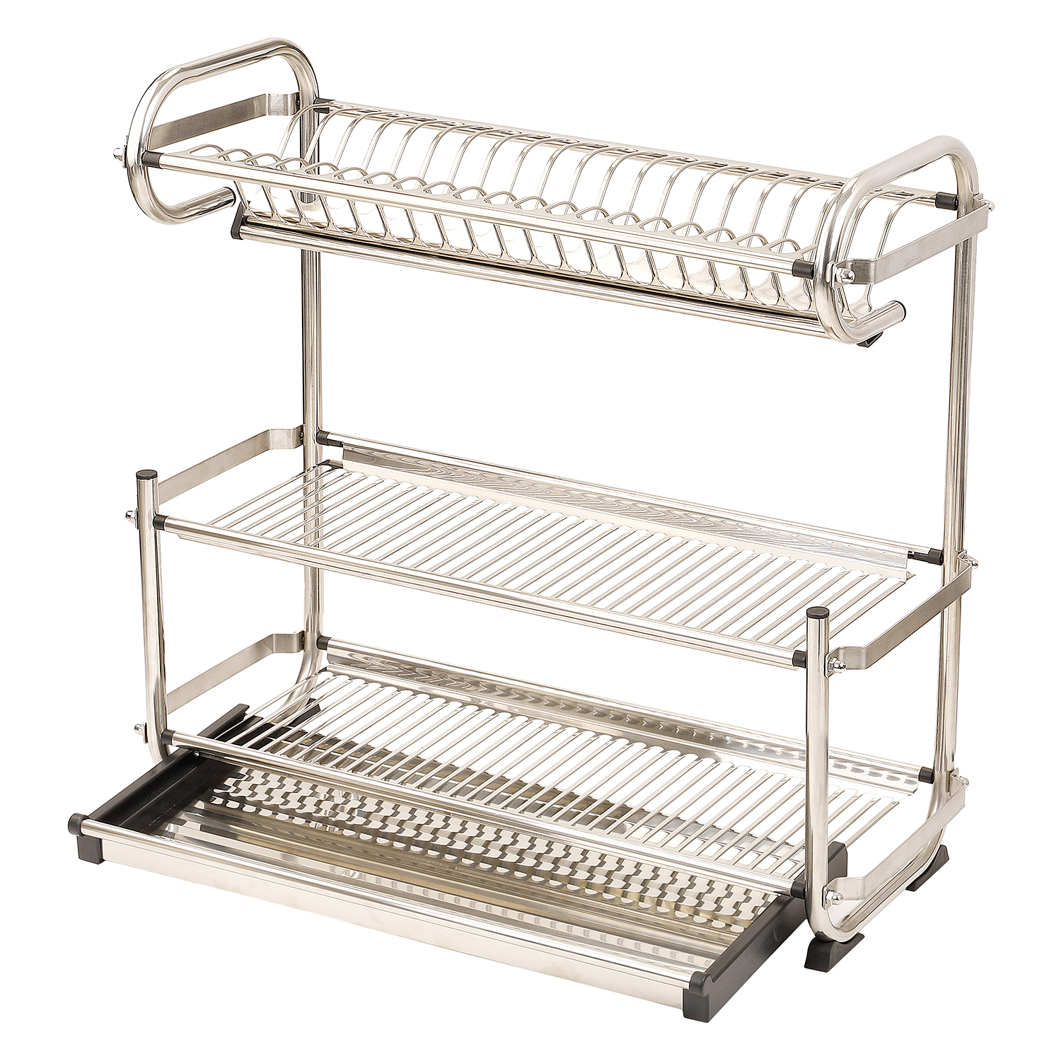 Plastic Forte Large Dish Drying Rack with Tray - Available in differen –  KATEI UAE