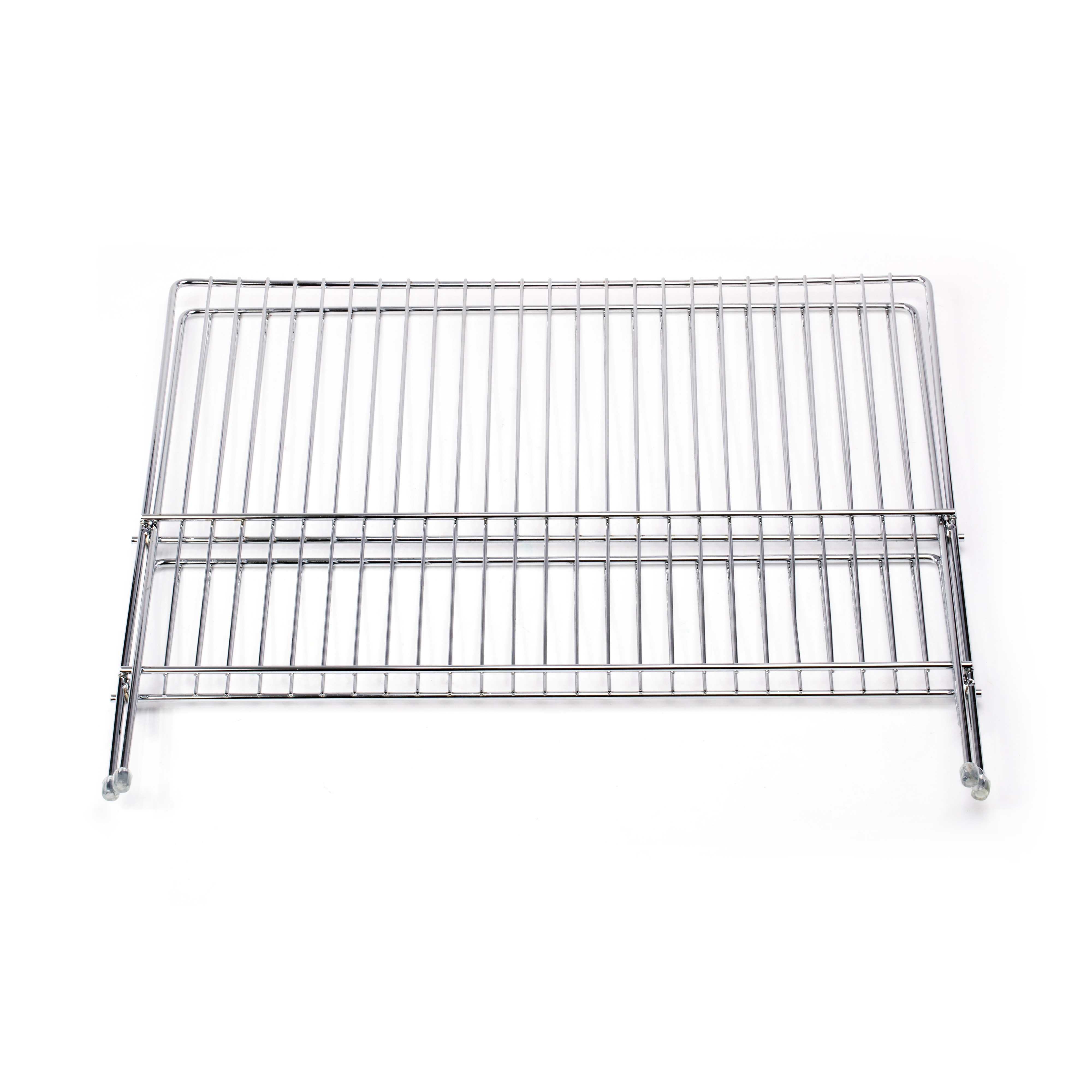 Buy Royalford Kitchen 2 -Tier Stainless Steel Dish Drainer Rack - Utensil  Holder, Drying Rack Online in UAE - Wigme