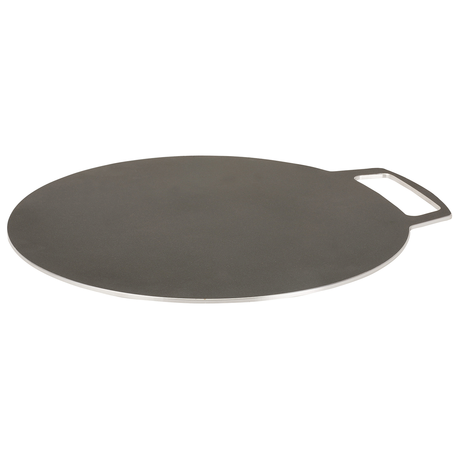 Diameter 12 inch Royalford Non-Stick Tawa Aluminum Round Baking Stone/Cooking Griddle for Pizza Scones Chapatti Pre-Seasoned Non-Stick Surface Pancakes 30cm Roti or Naan Bread 