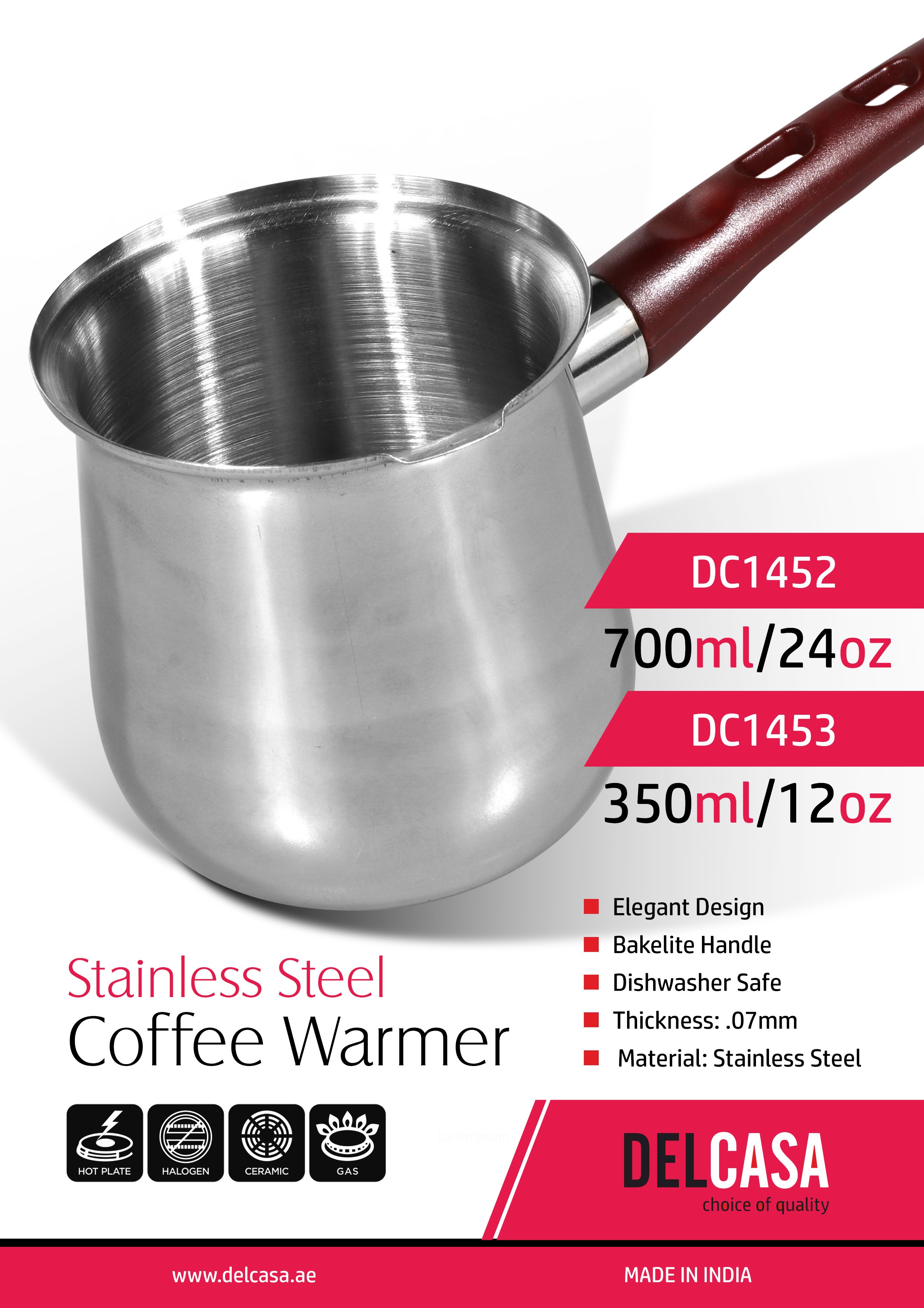 Garrafa Térmica de Café Com Alça Estilo Nórdico 1L – Eco Casa Shop