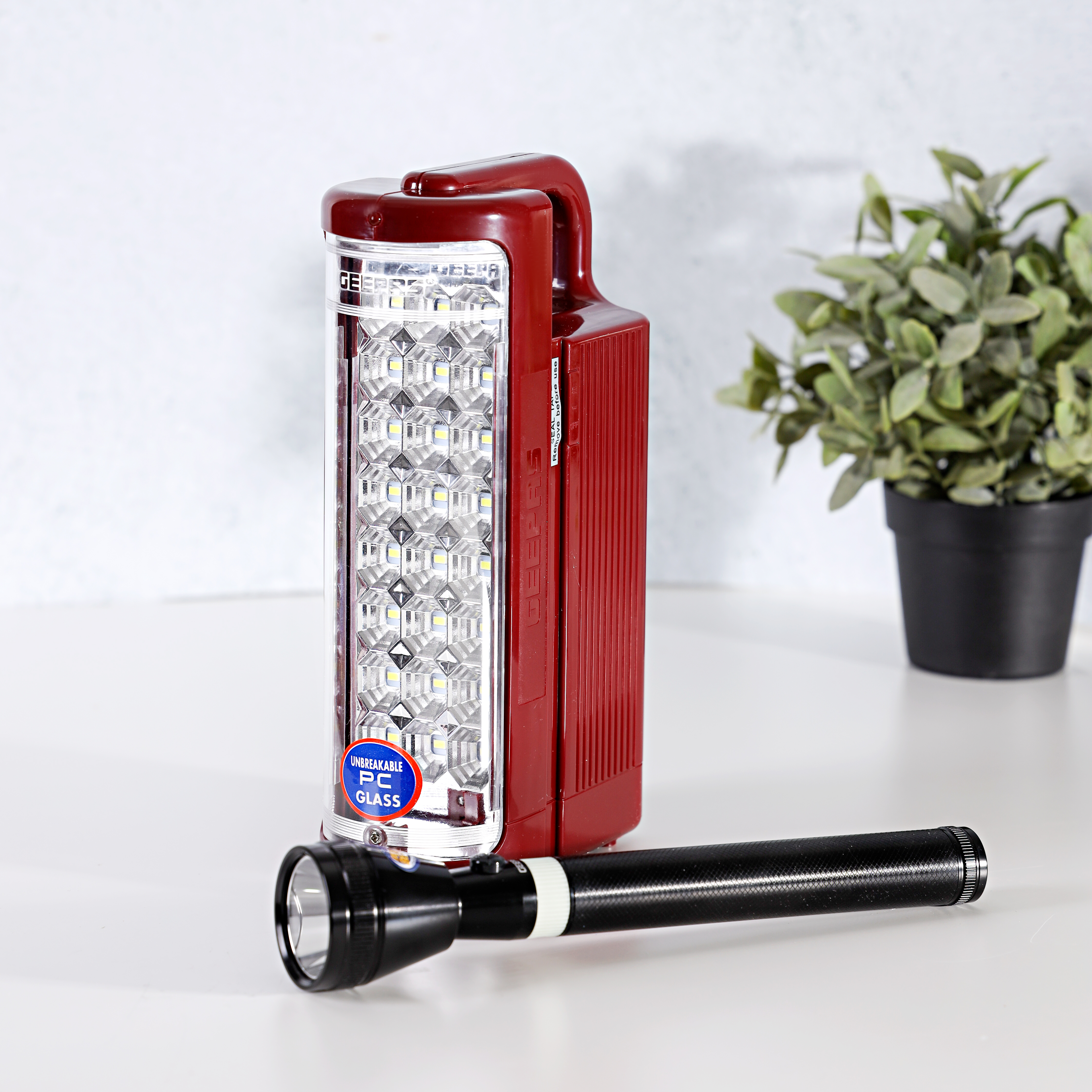 pampa Sigma 60 Hi-Bright SMD LED 360 Degree Rechargeable Charging Emergency  Lights Lantern With Adjustable Handle Lantern Emergency Light (Red) 4 hrs  Flood Lamp Emergency Light Price in India - Buy pampa Sigma 60 Hi-Bright  SMD LED 360