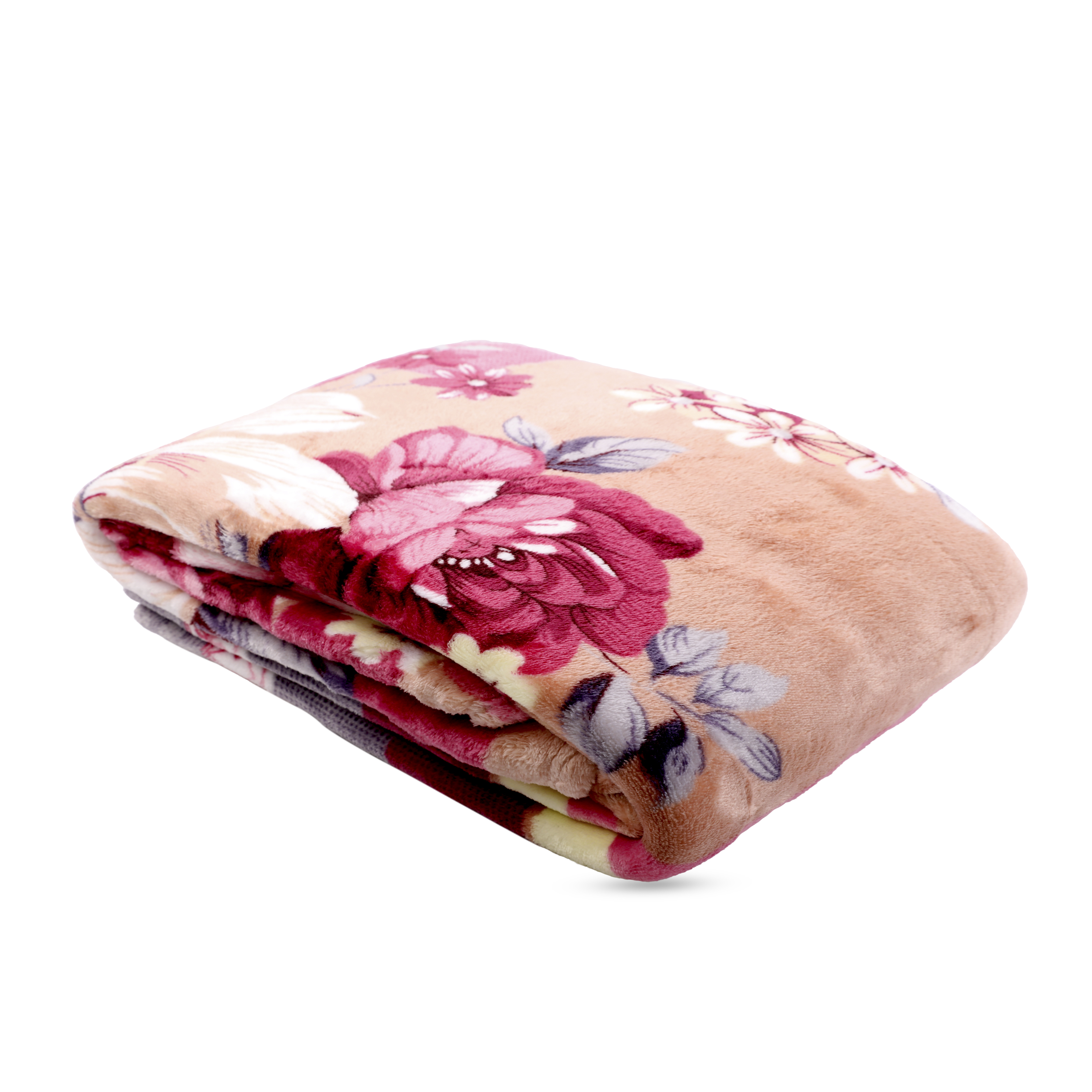 Pink Puccio Fleece blanket for pram