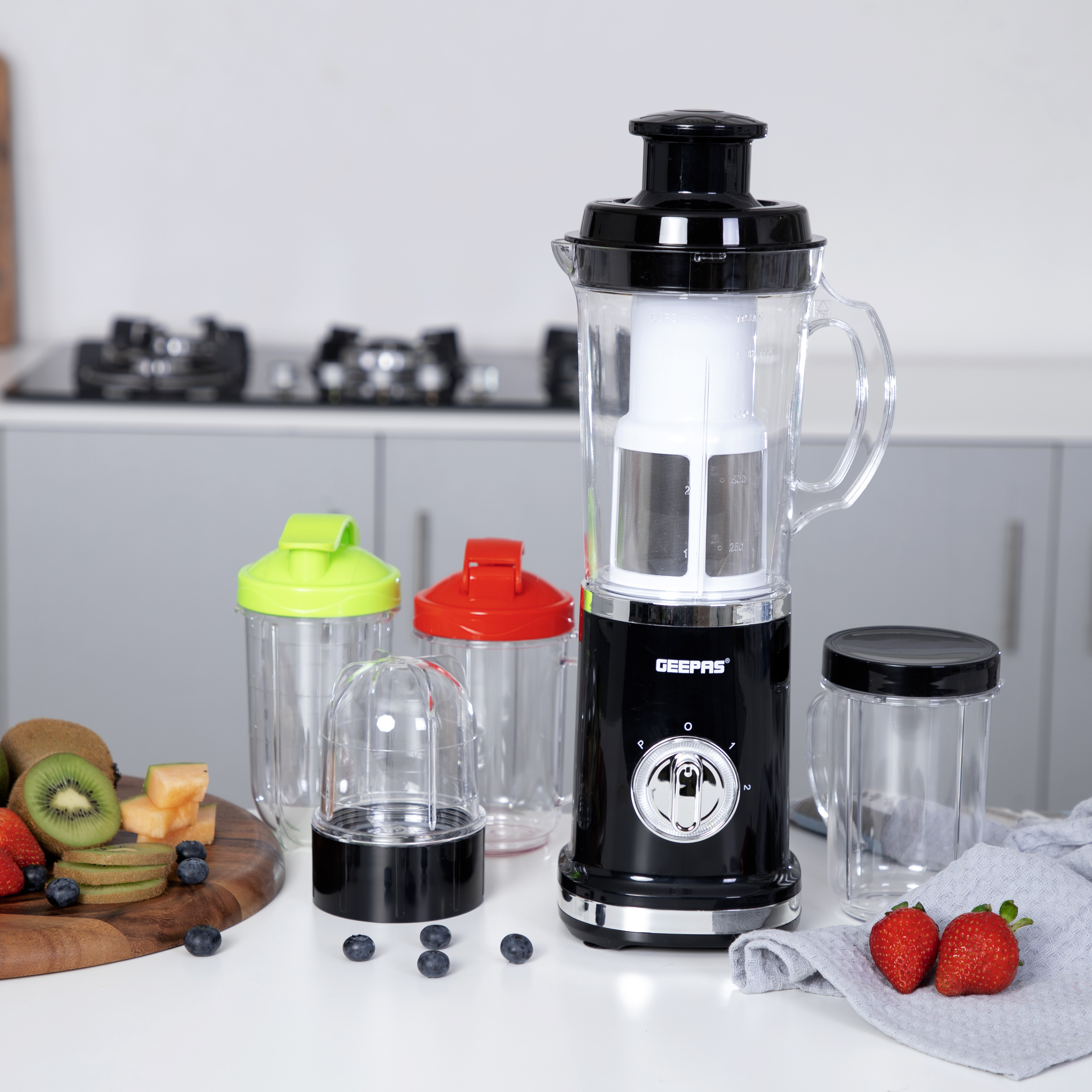 380W Electric 5 in 1 Grind Mix Blend Chop Multi Function Blender with Pure  Copper Motor - China 5 in 1 Blend Chop and Multi Function Blender price