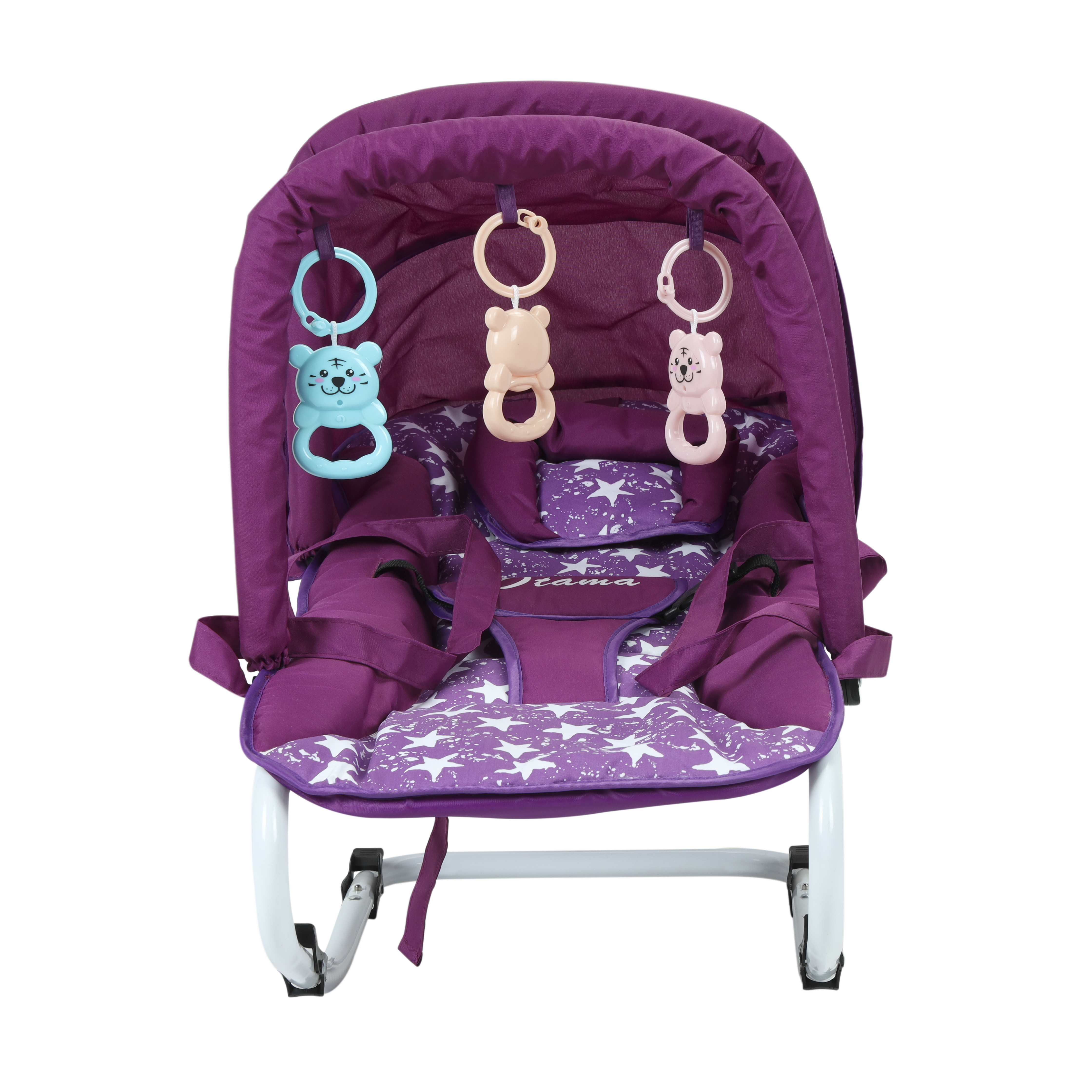 Purple best sale baby bouncer