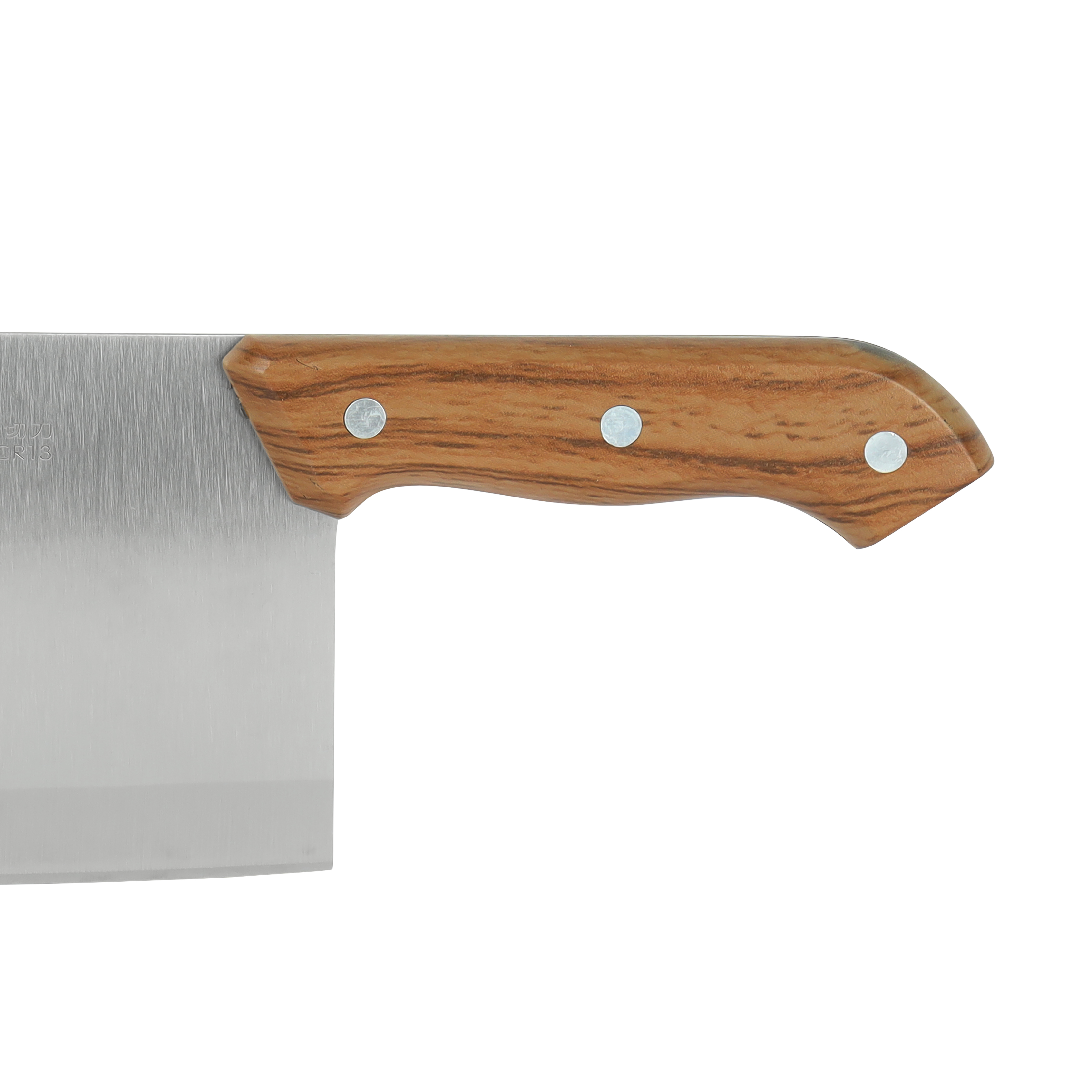 Delcasa Stainless Steel Knife Sharpener With Wooden Handle