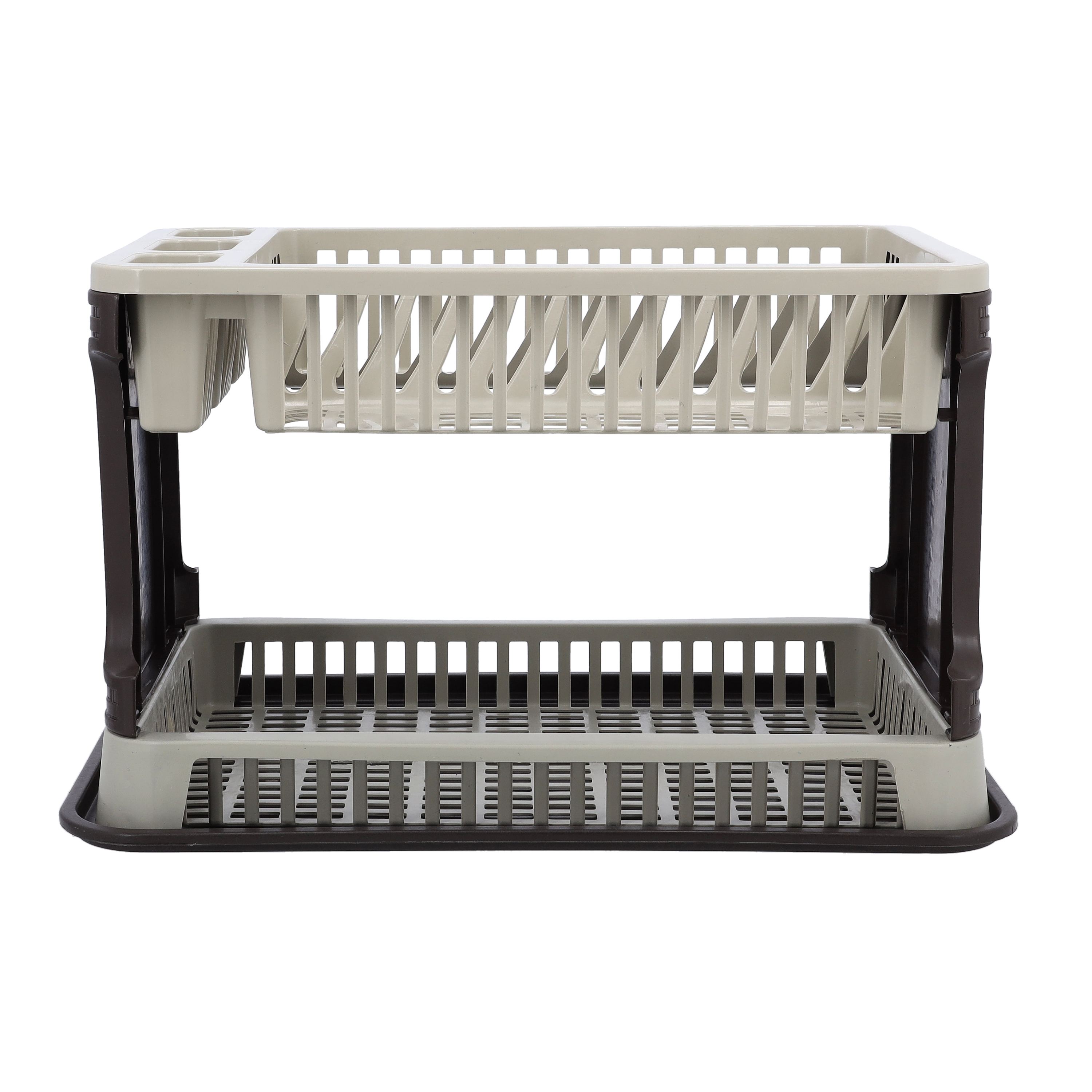 HERJOY Dish Drying Rack, Detachable 2 Tier Dish Rack and Drainboard Set,  Large - Dish Racks, Facebook Marketplace
