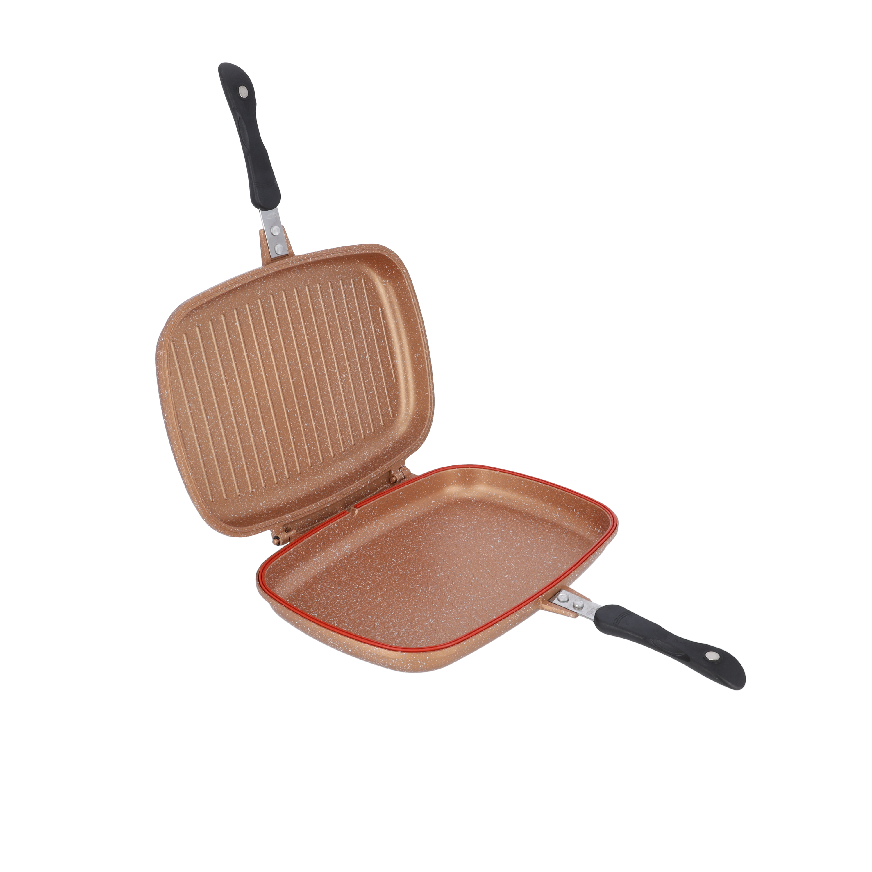 idrop 36CM DOUBLE SIDED FRYING PAN - Kitchen Cooking Pressure Grill Co