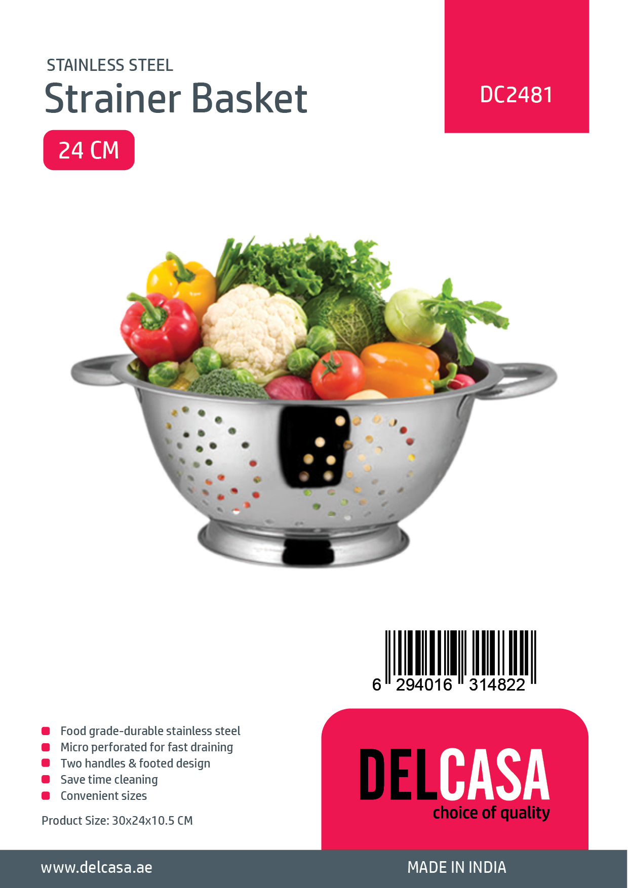 COLANDER 24 CM IDEALE