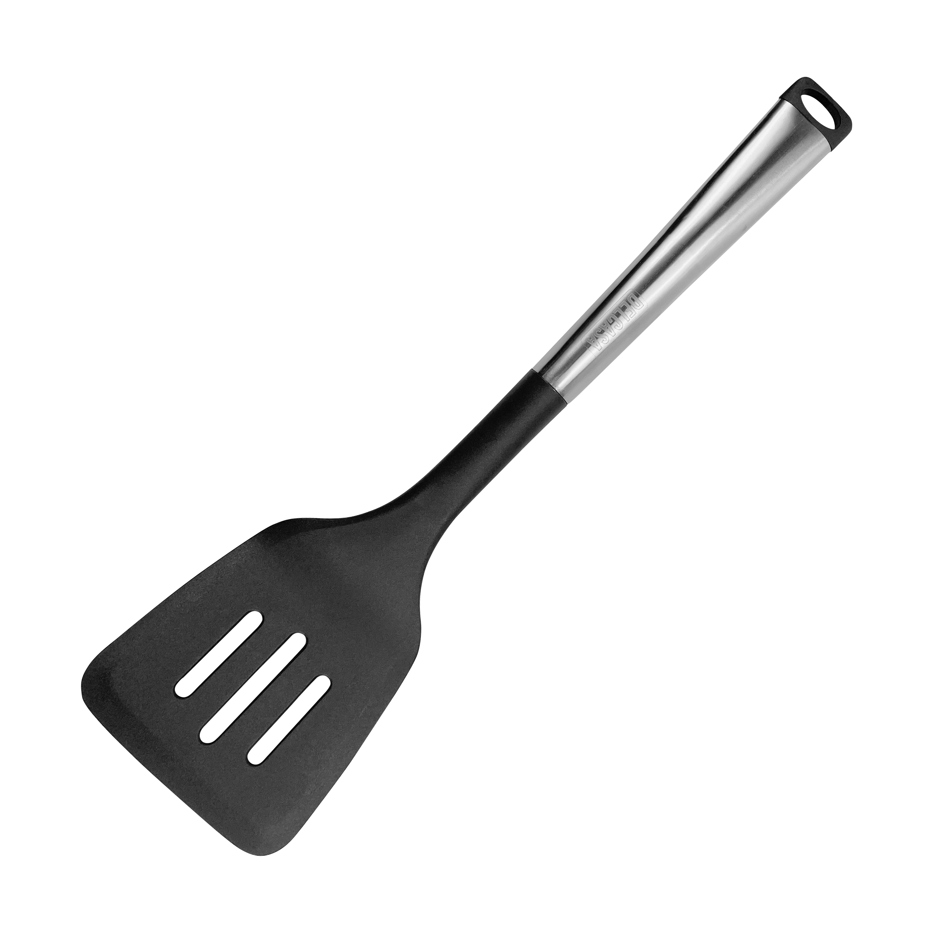 Cooking Light Classic Nylon Turner, Slotted Spatula, Black