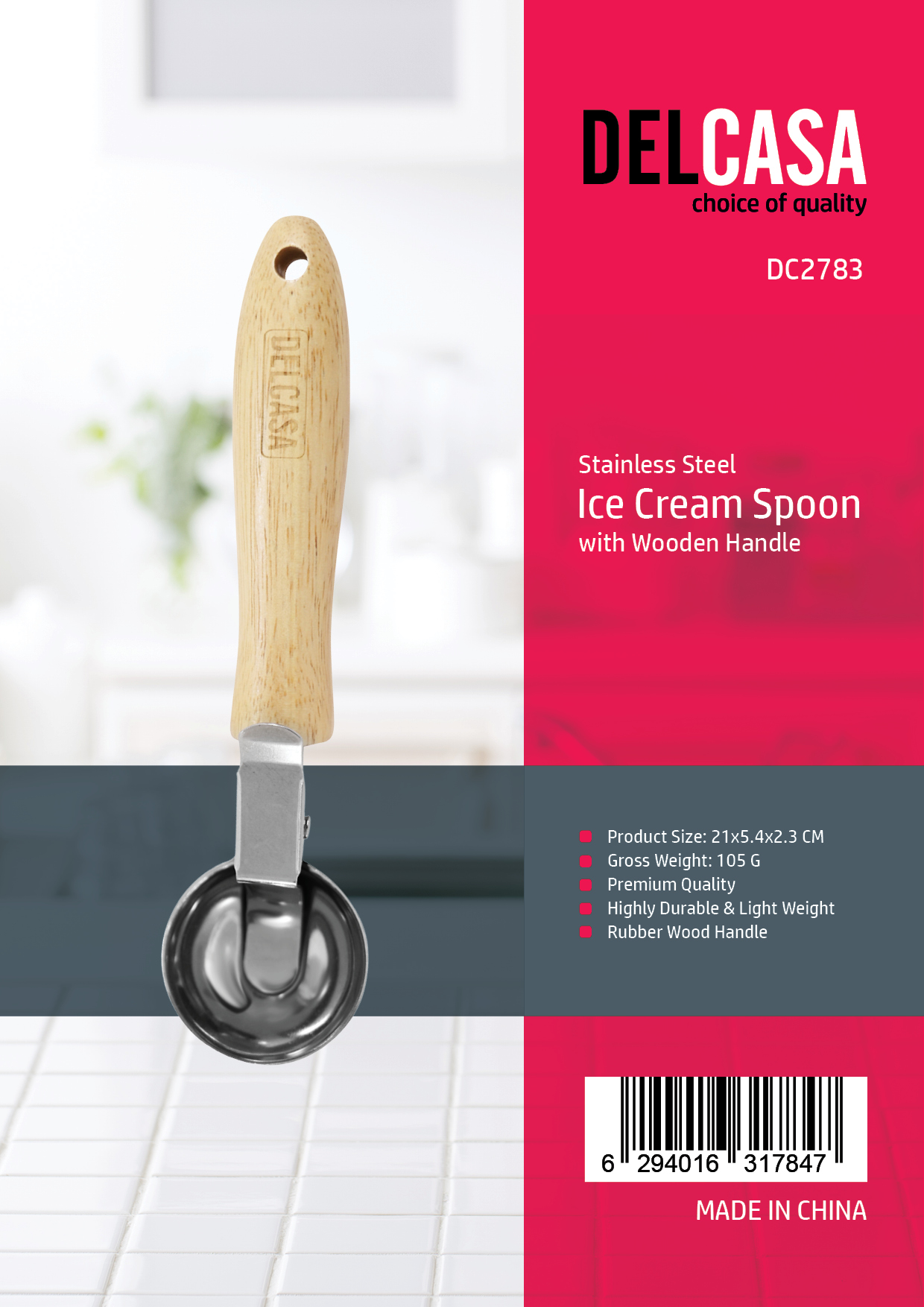 Delcasa Ice Cream Scoop