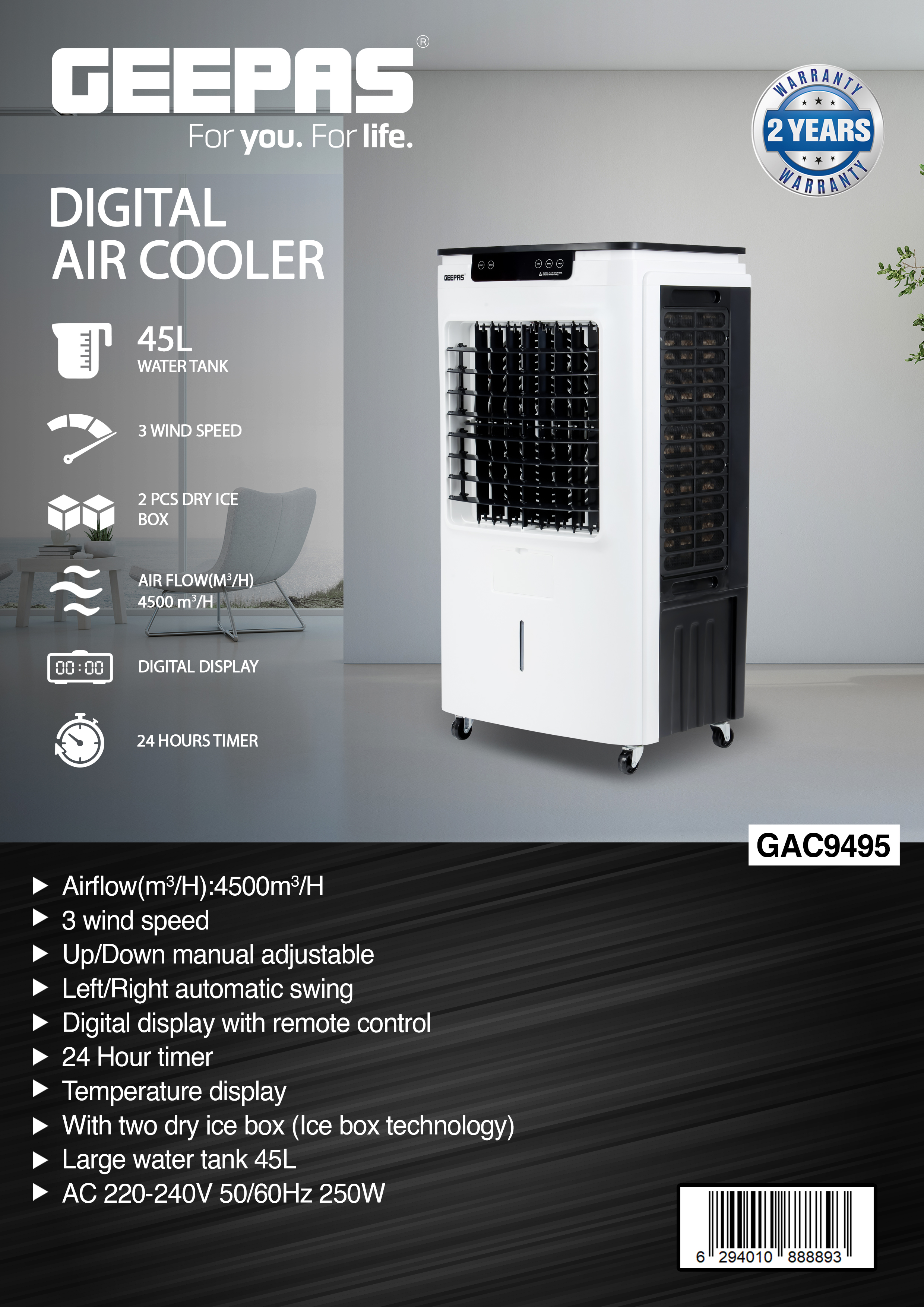 Digital deals air cooler