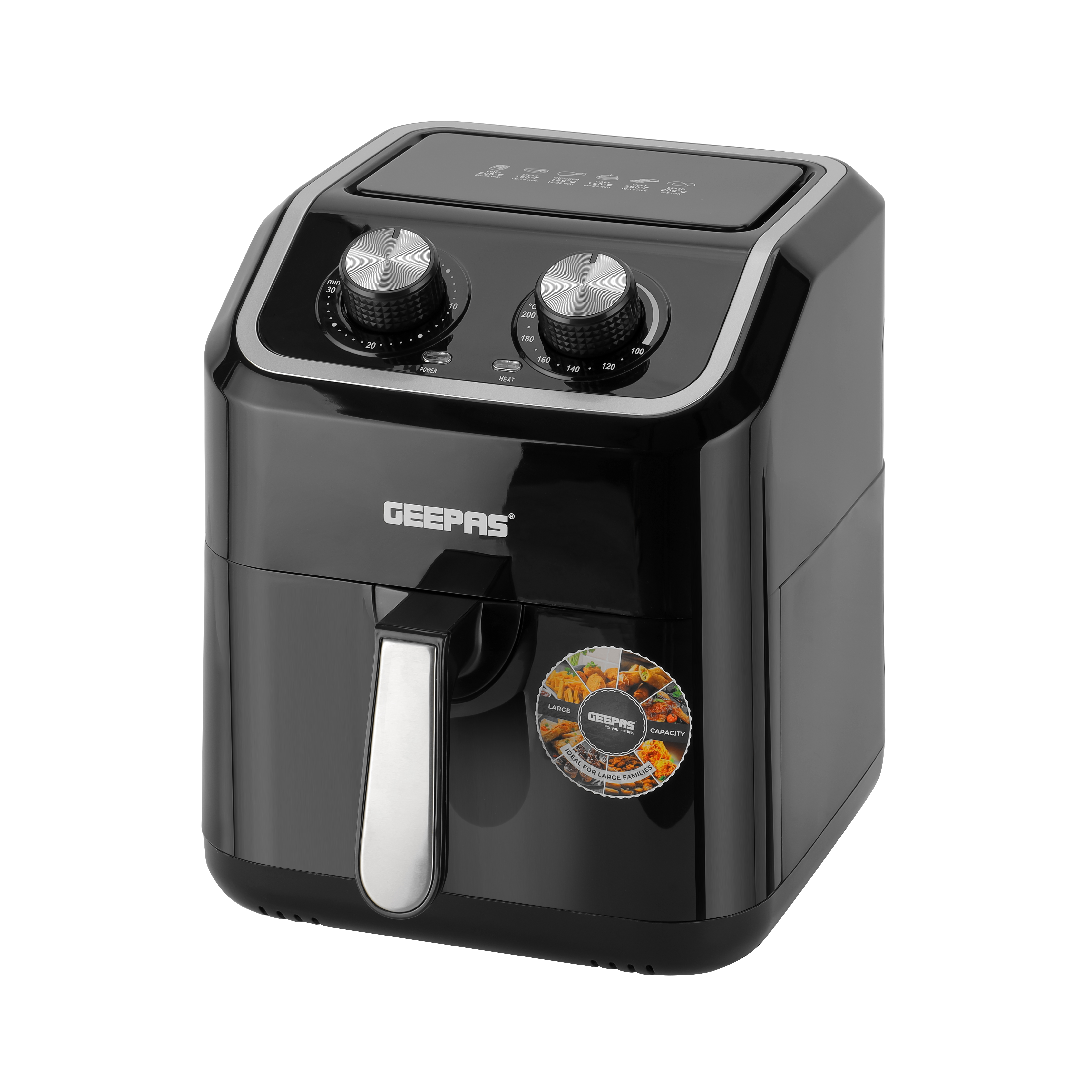 BLACK+DECKER Air Fryer, 1230W, 1.5 Liter, Black - AF100