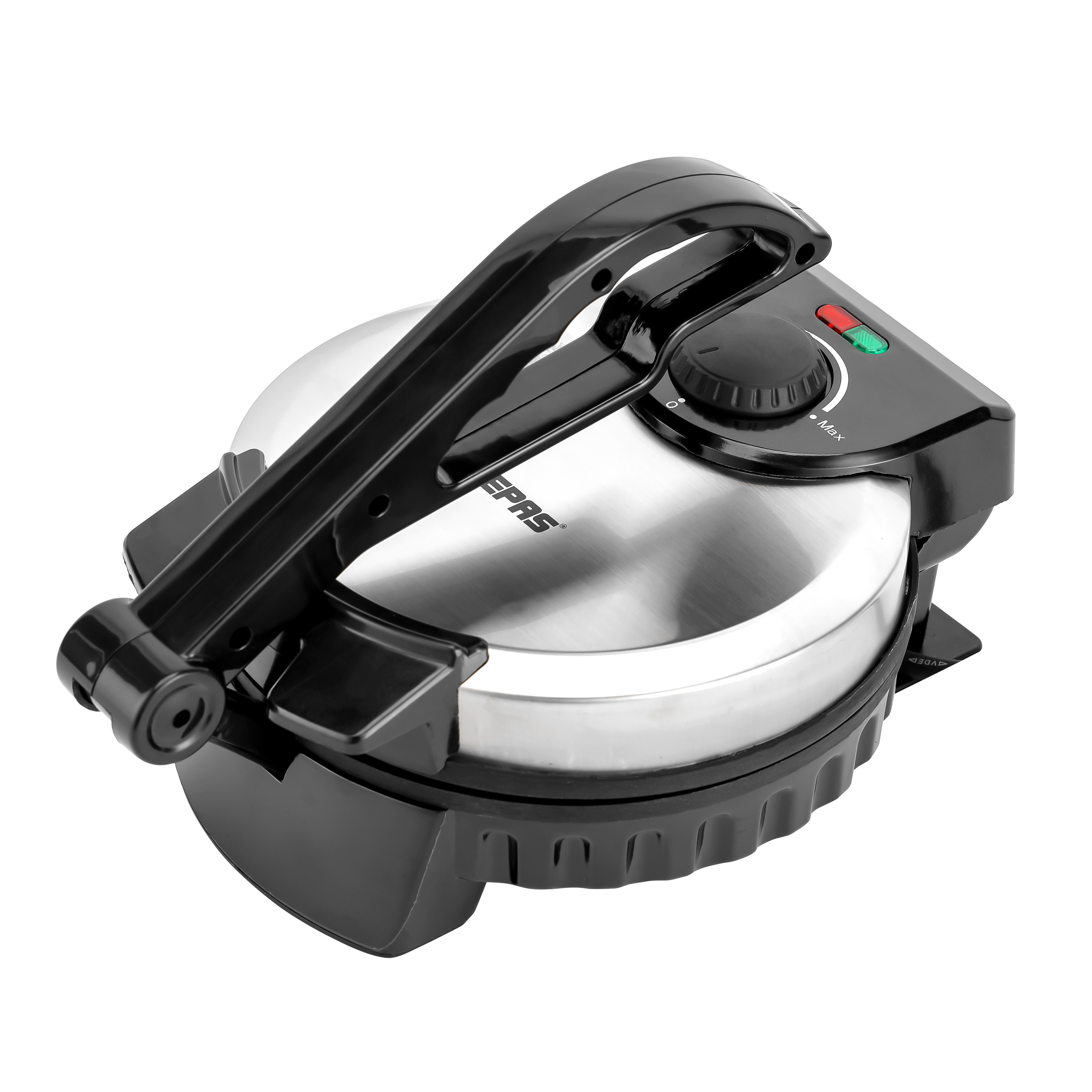 Geepas 1000W Omelette Maker - Electric Cooker with Non-Stick Plate -  Automatic Temperature Control & Power Light