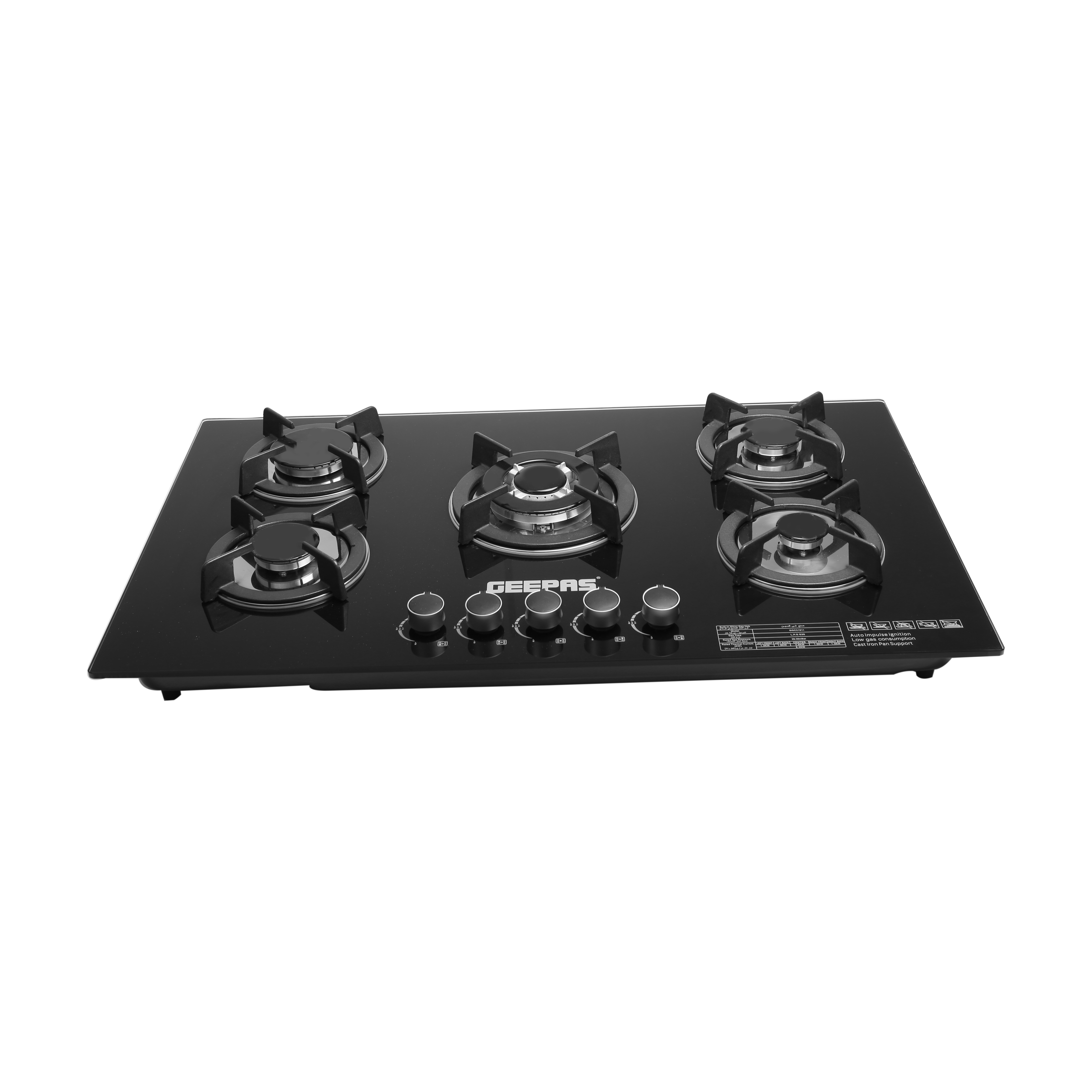 geepas 5 burner gas stove