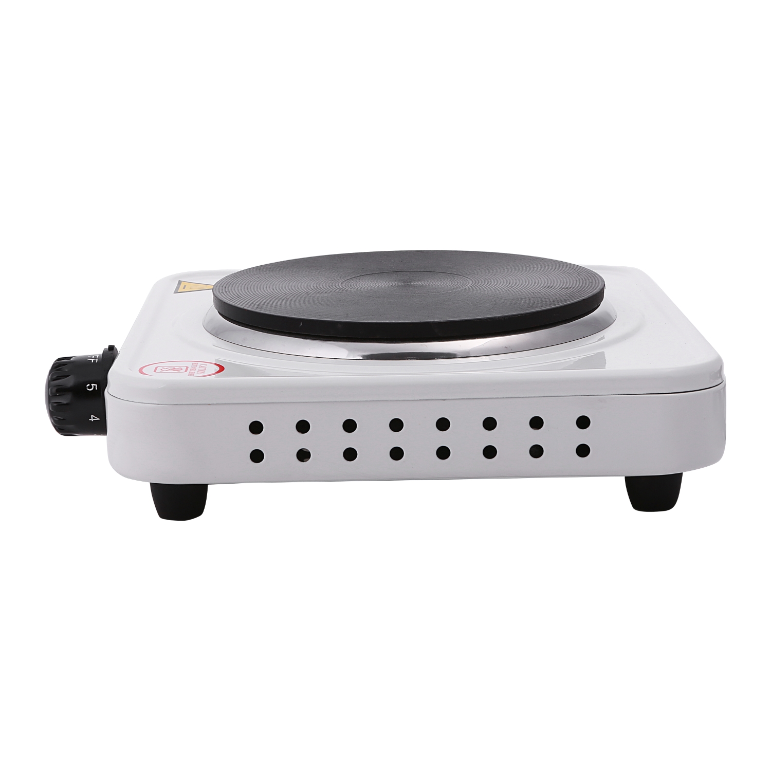 Geepas 1000W Single Hot Plate for Flexible & Precise Table Top Cooking -  Cast Iron Heating Plate (