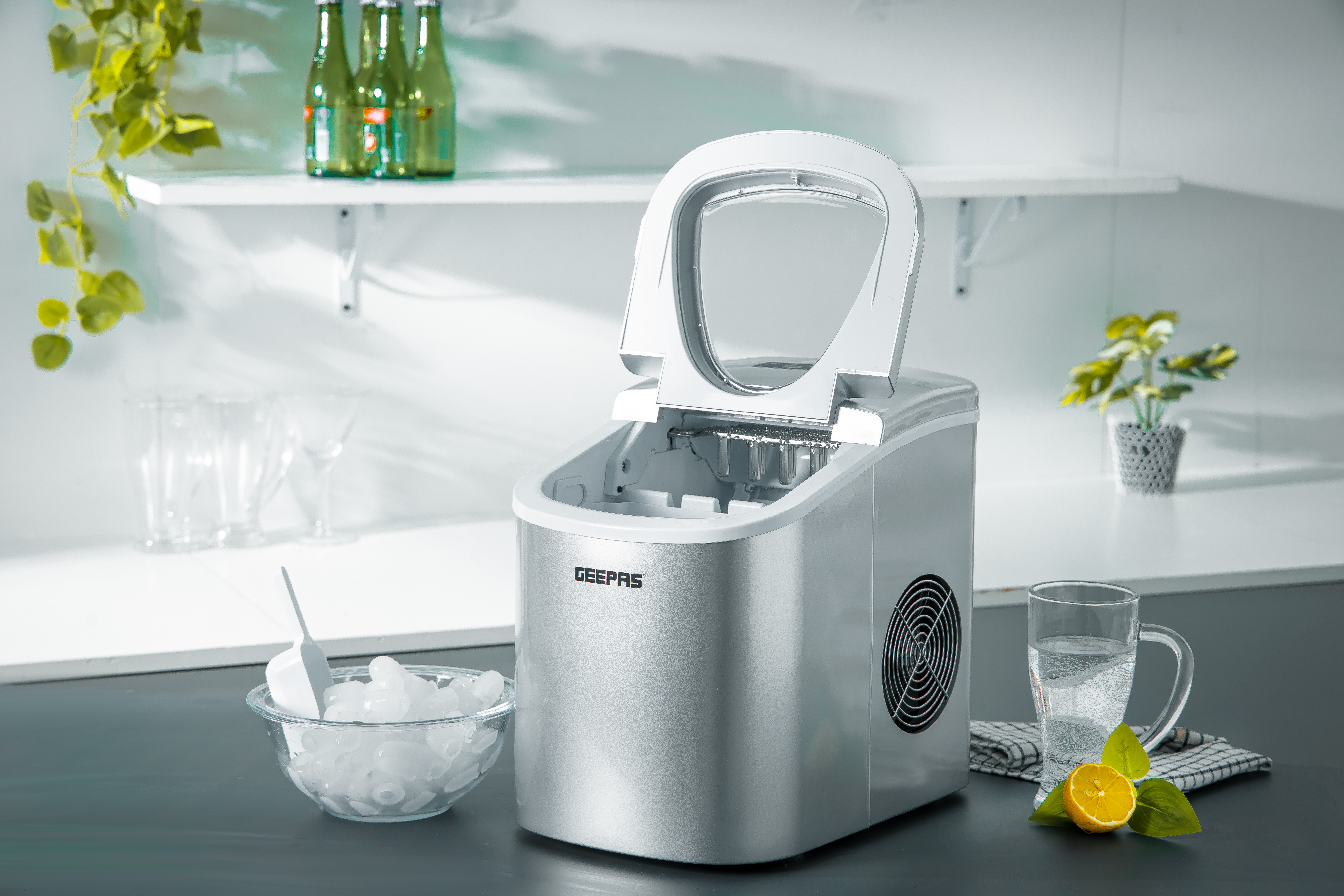 Geepas Portable Automatic Ice Maker- GIM63053UK