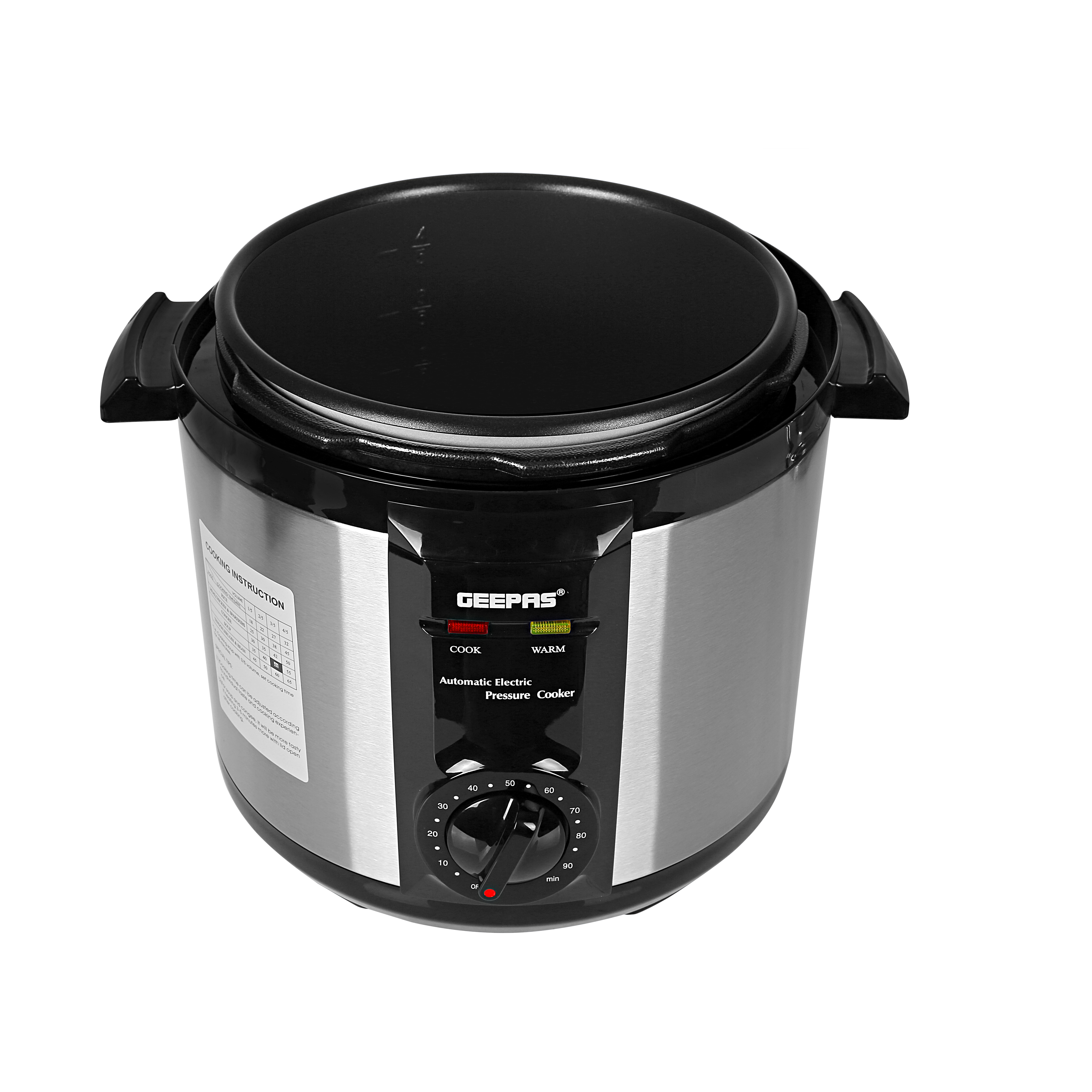 Geepas electric pressure outlet cooker