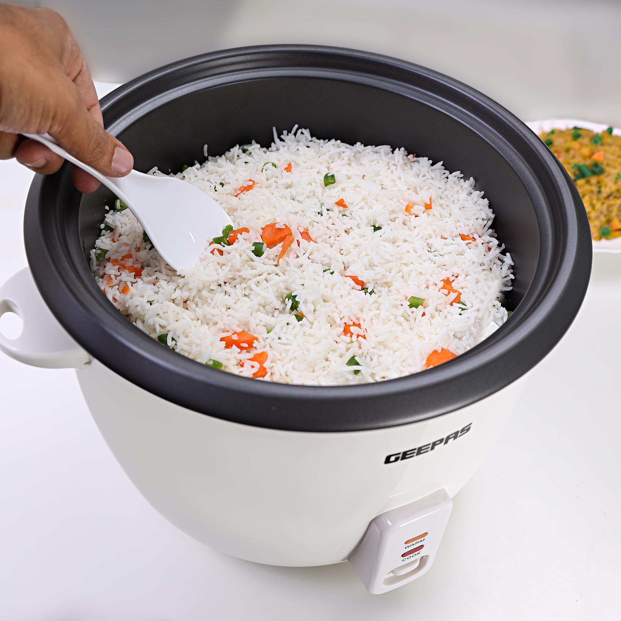 Buy Geepas Electric Rice Cooker, 10L Online in UAE - Wigme