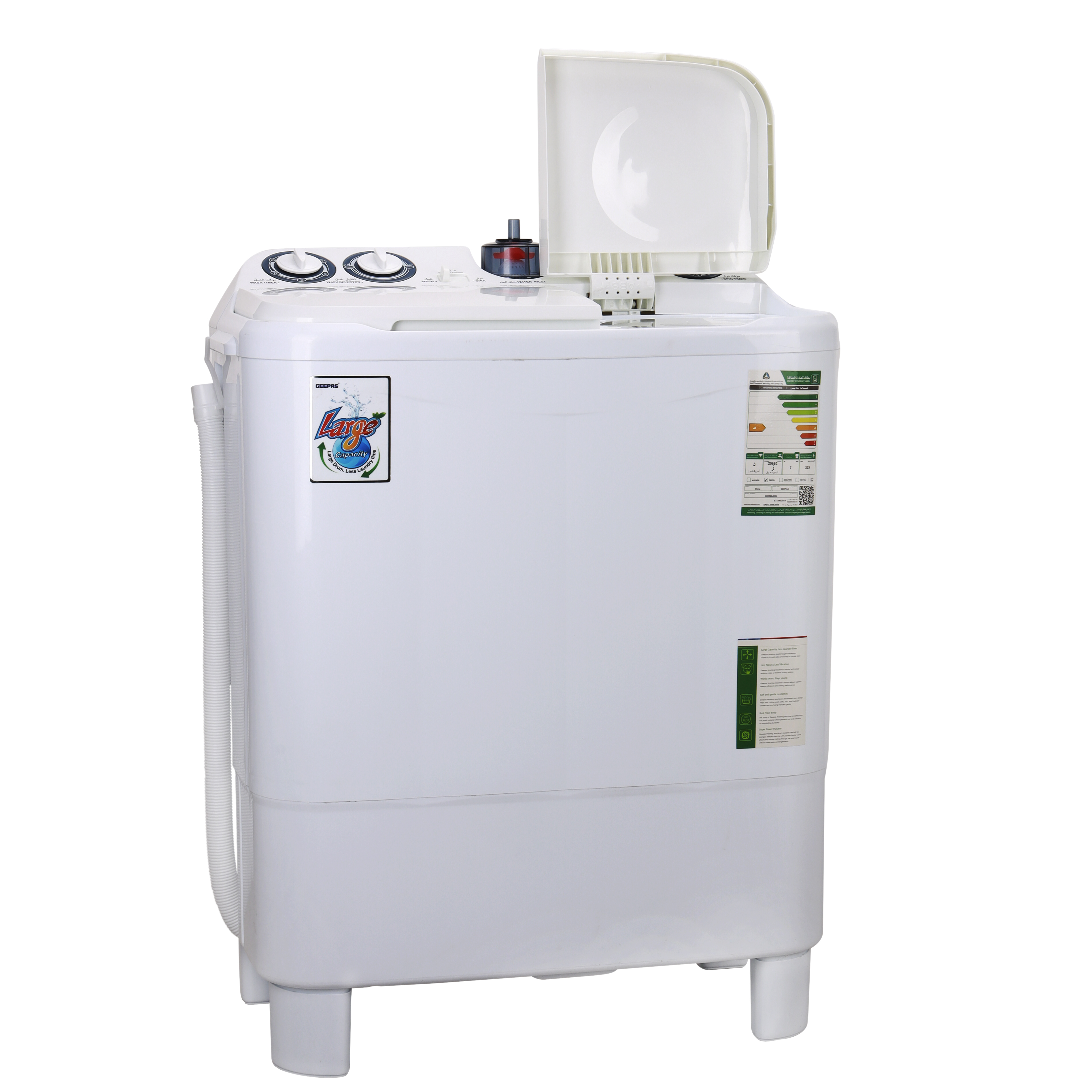 geepas semi automatic washing machine