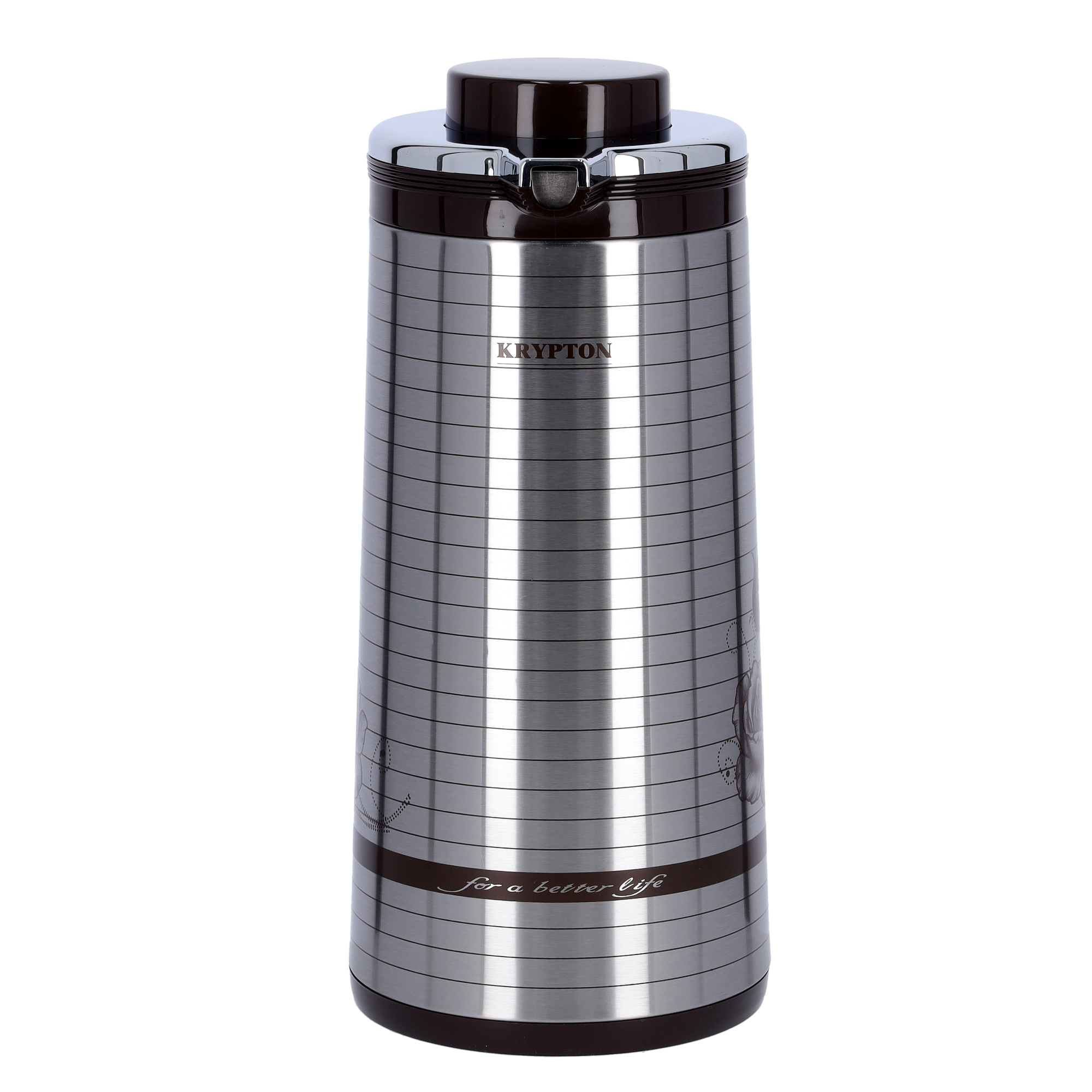 Geepas 1.3L Hot & Cold Vacuum Flask - Double Walled Stainless Steel for Tea,  Coffee, Hot