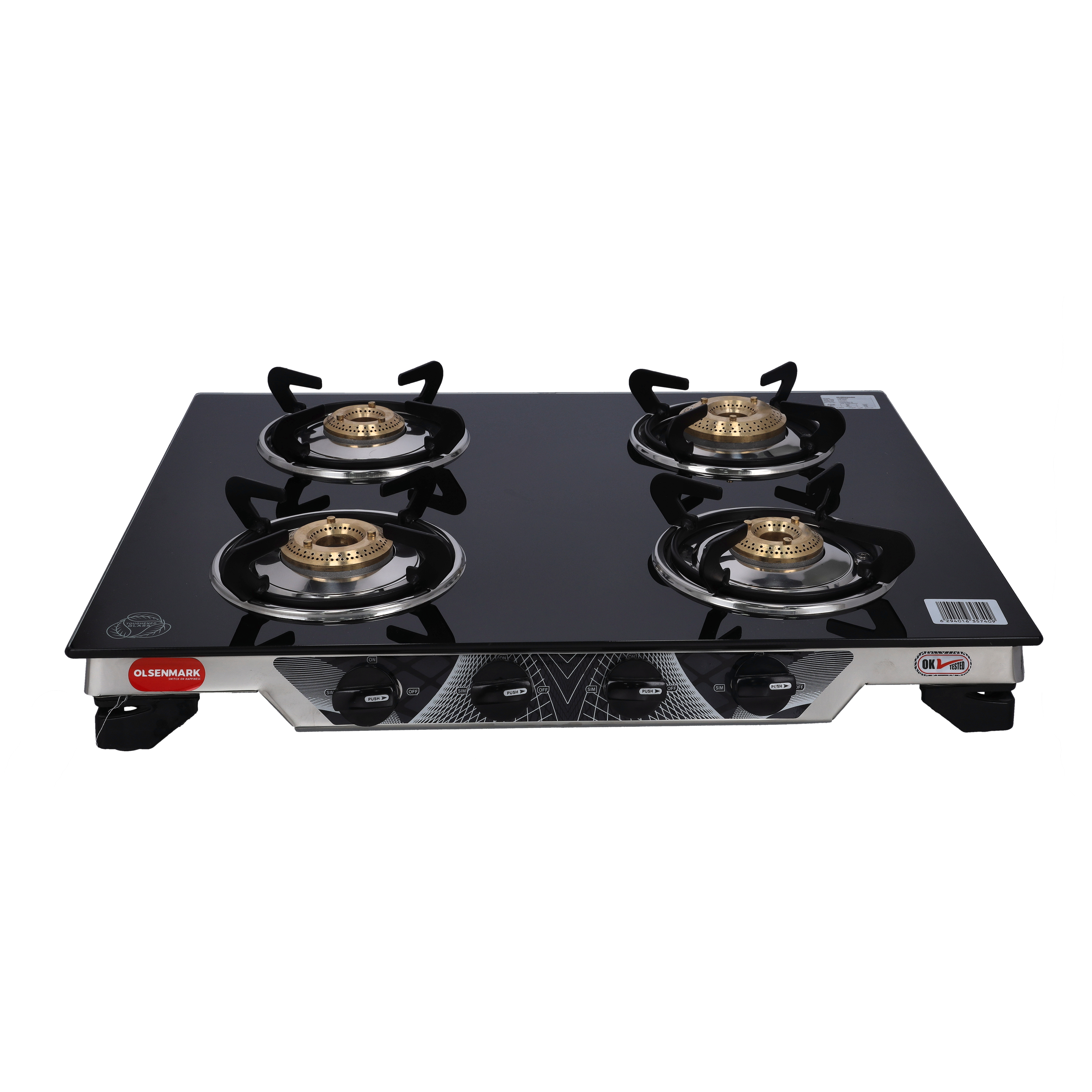 gas stove with jumbo burner