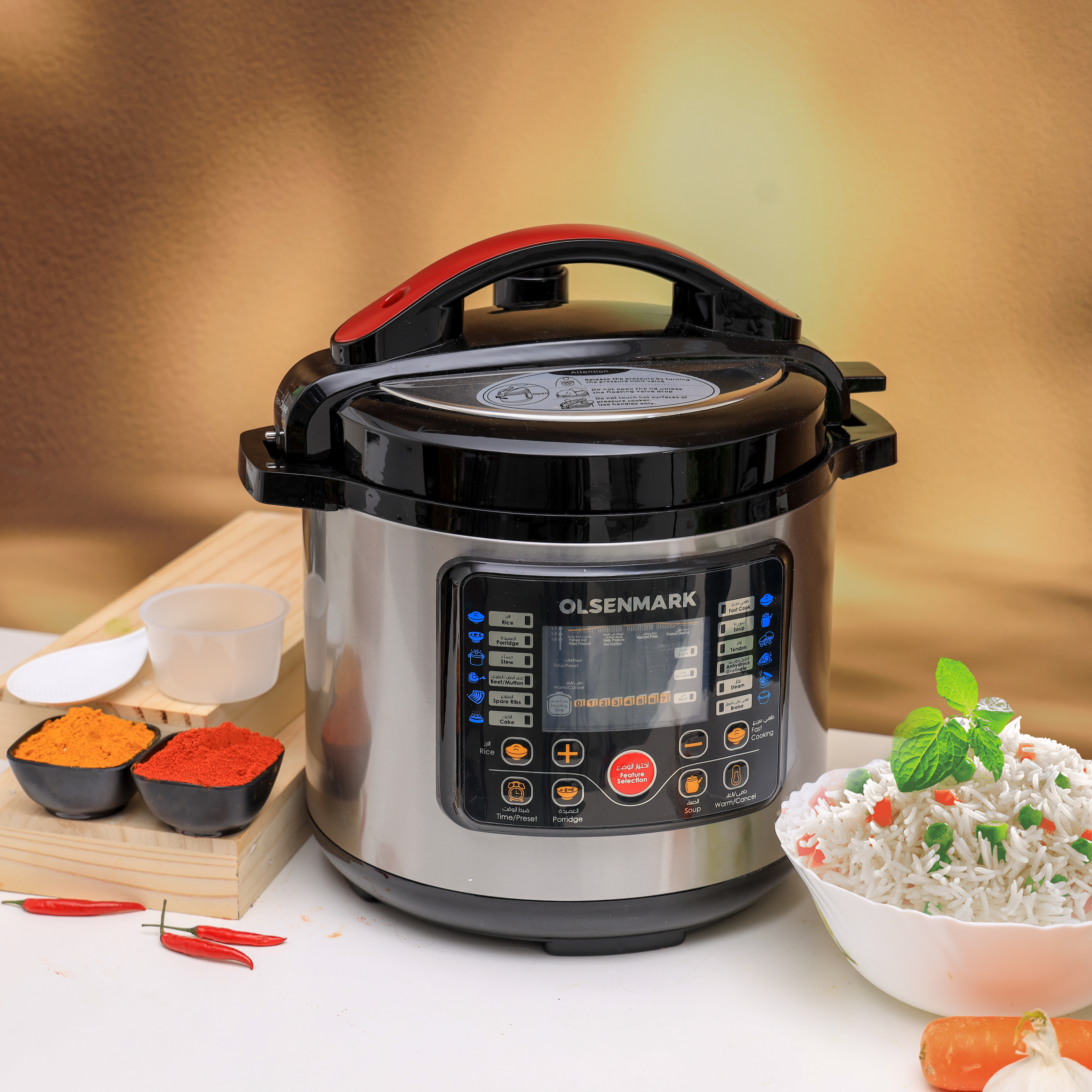 Baking in electric online pressure cooker