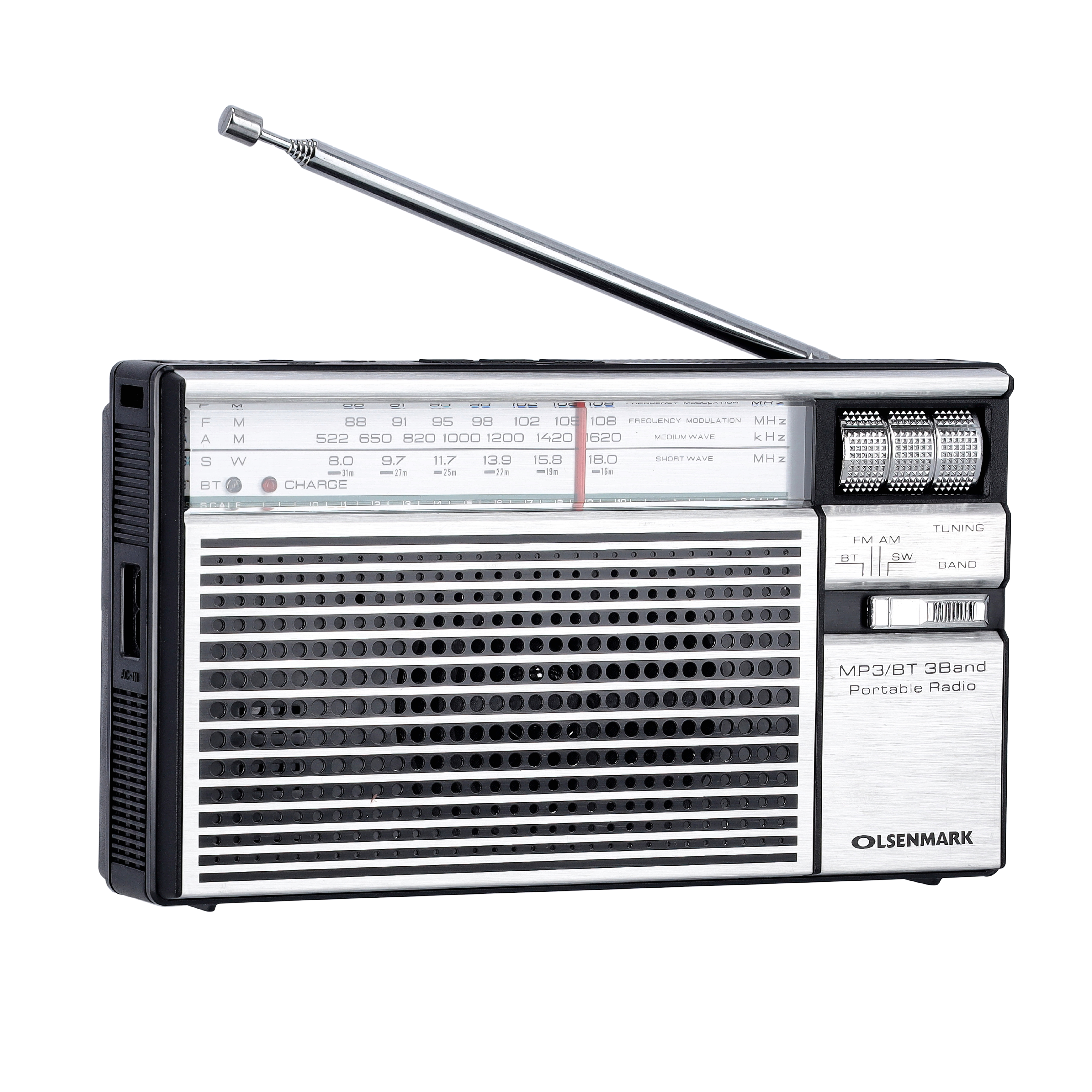 Fm/Mw/Sw/Am/Usb/Sd/Bt Rechar. Radio 1x20