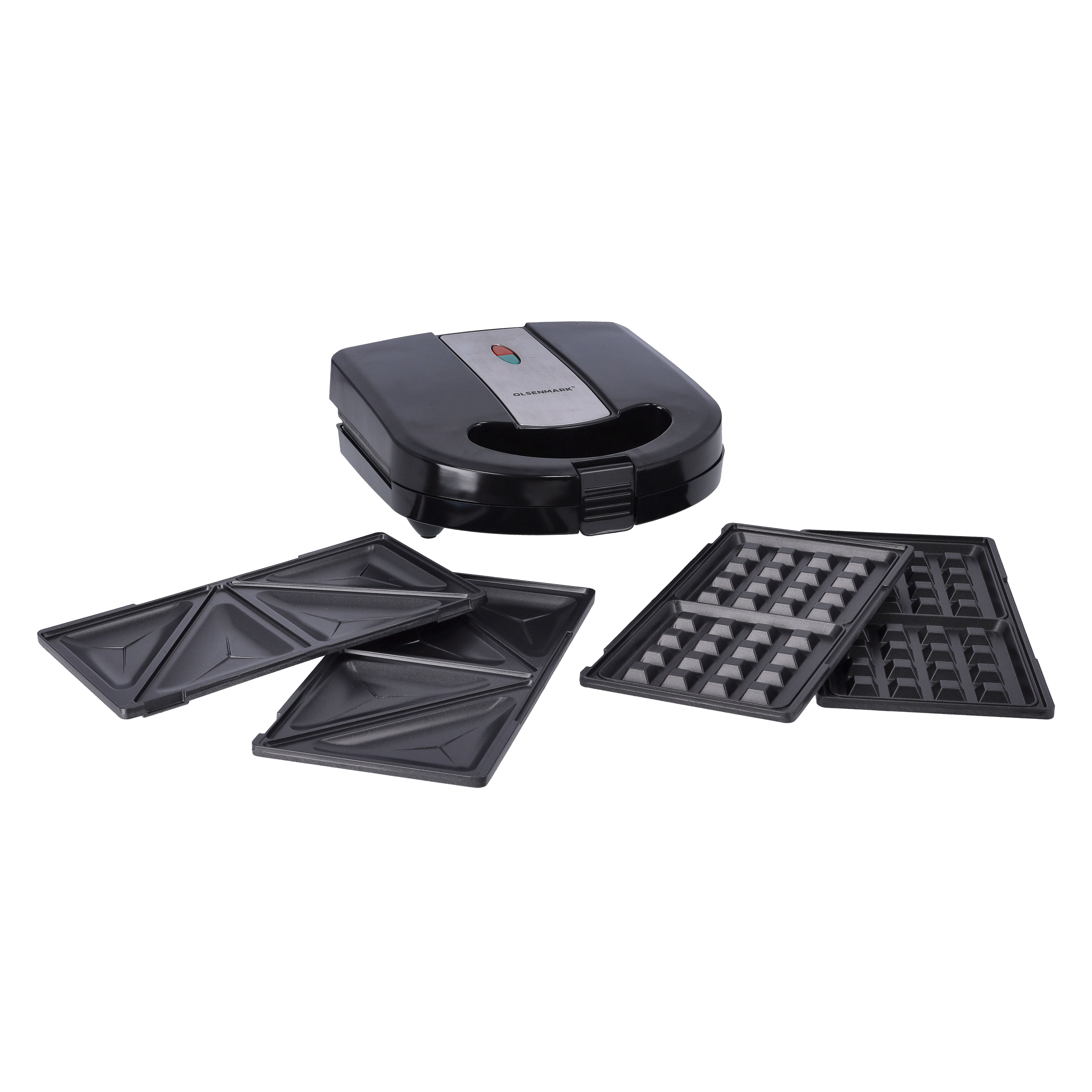  3 in 1 Sandwich Maker, Portable Waffle Iron Maker