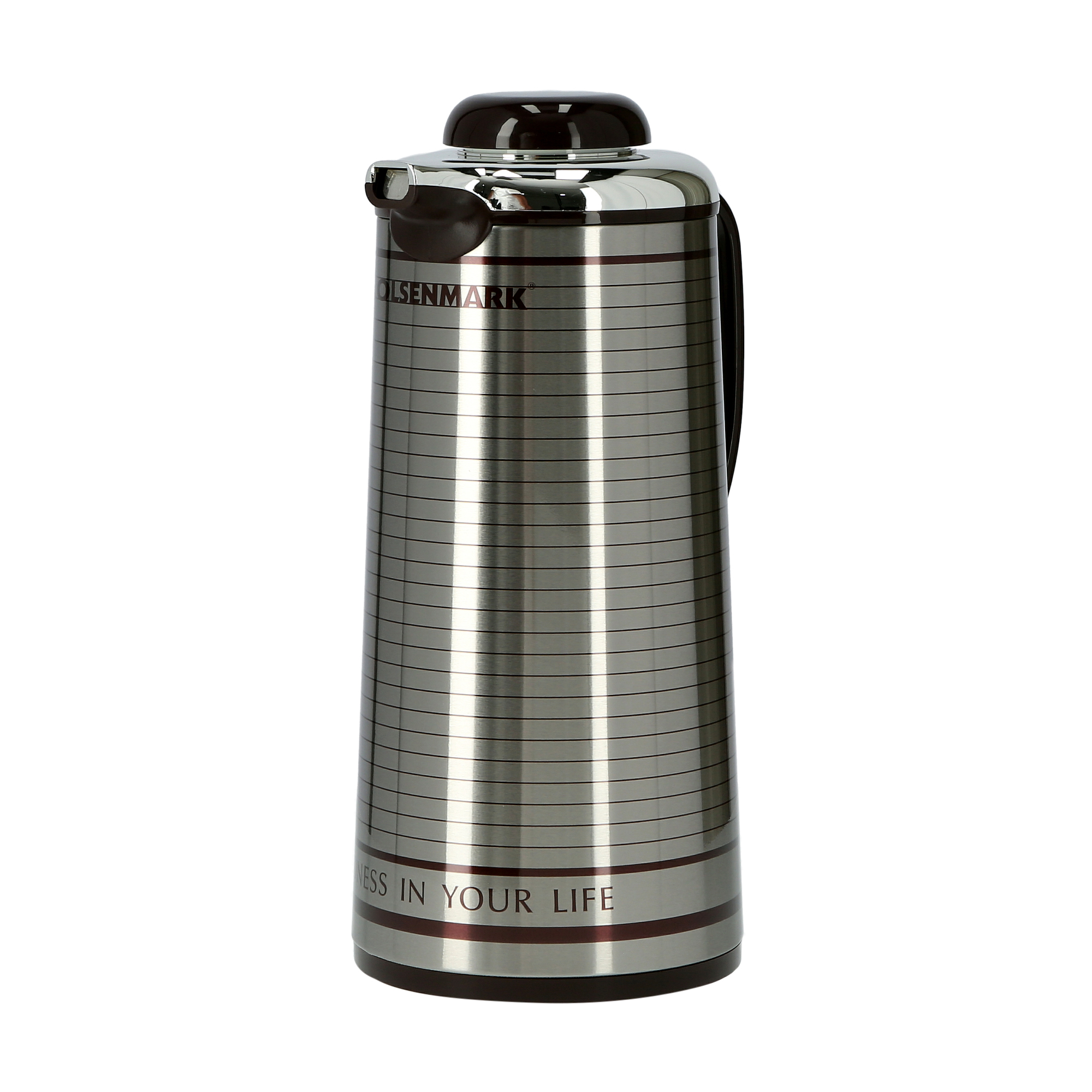 Buy Olsenmark Vacuum Flaskwith Glass Liner - Thermos Flask With