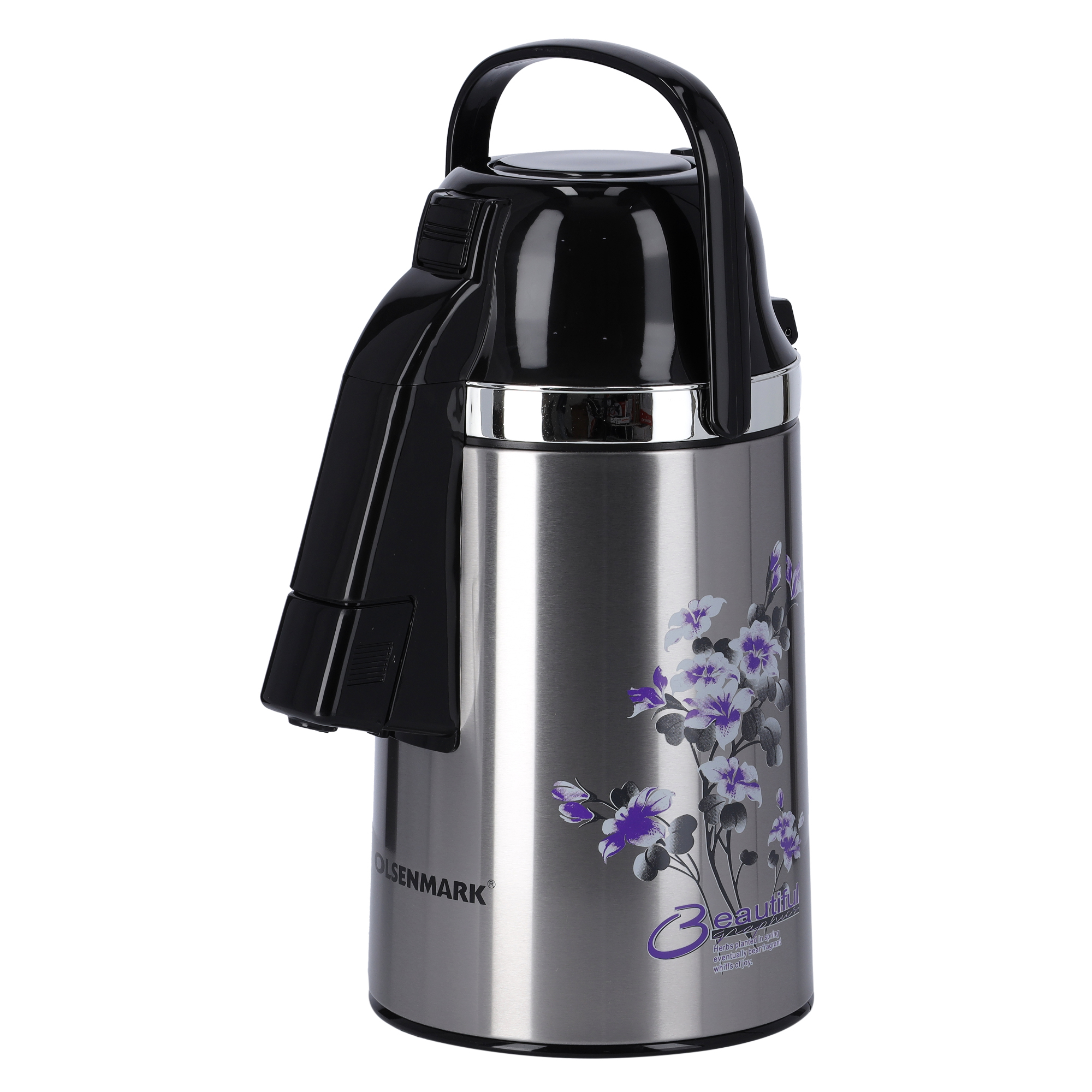 Vacuum Flask/2.5L/Glass/Ss Body