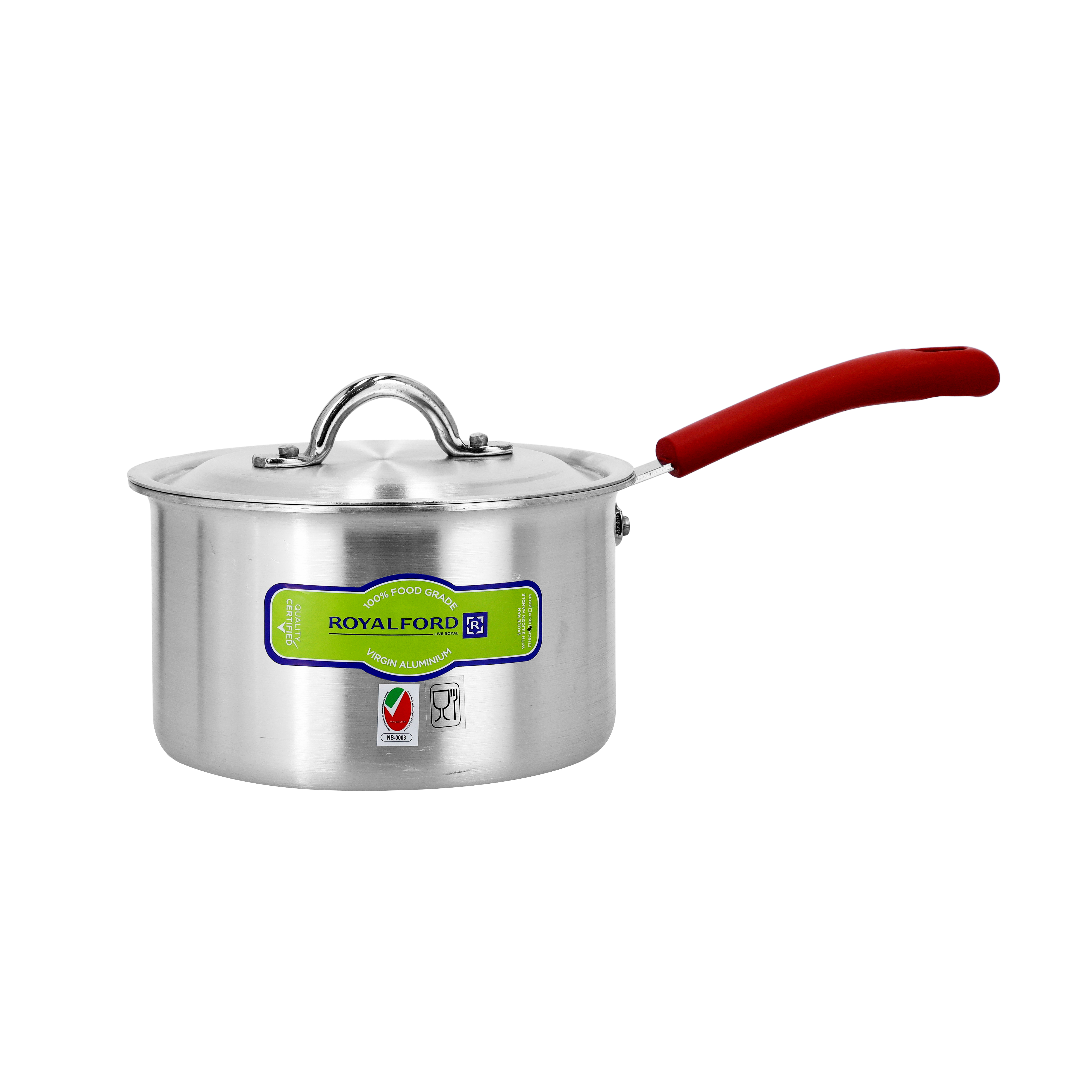 Royal Ford 16cm Stainless Steel Sauce Pan Induction Bottom