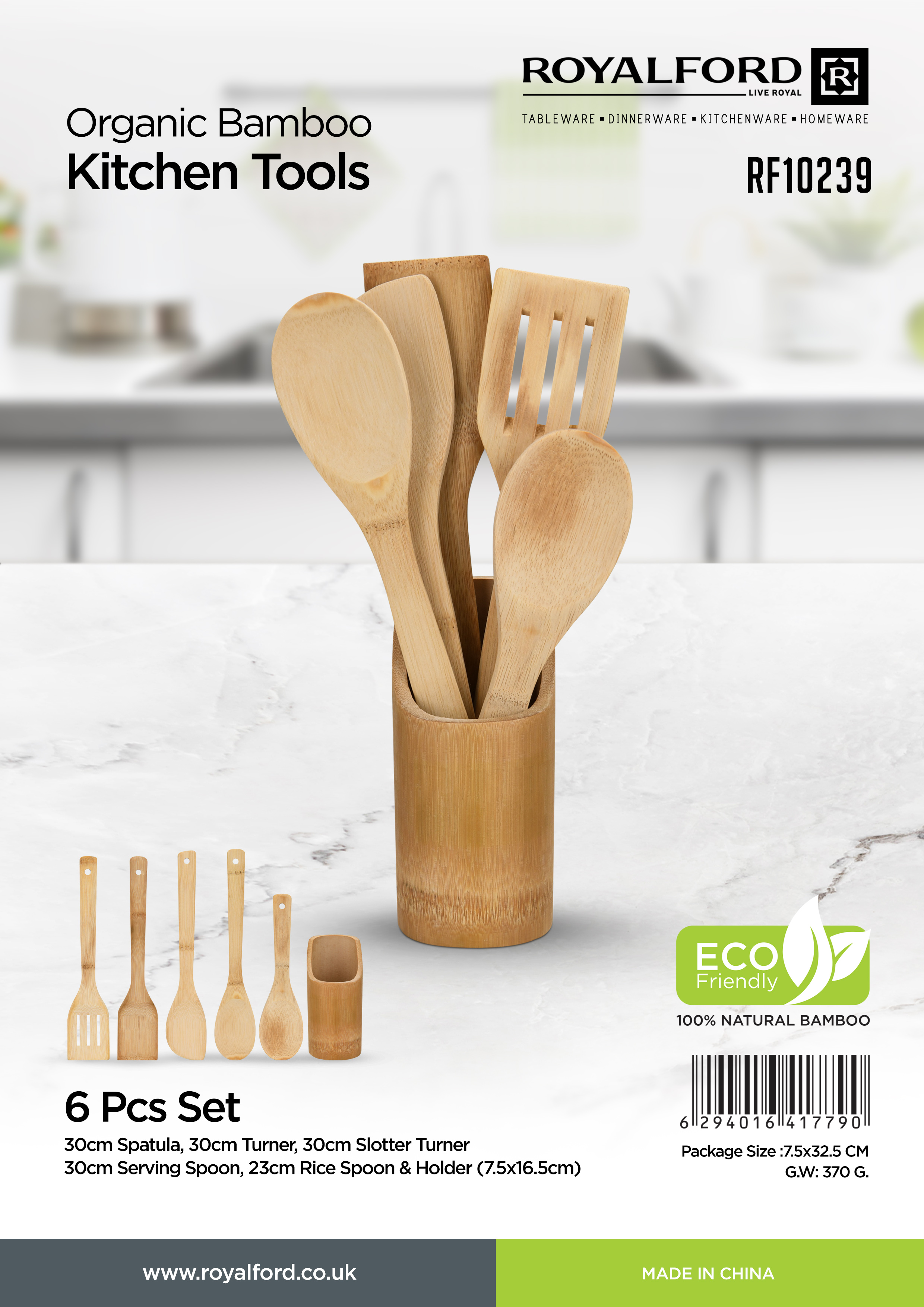 Dropship 6Pcs Cooking Utensil Bamboo Wooden Spoons Spatula Kitchen Cooking  Tools to Sell Online at a Lower Price