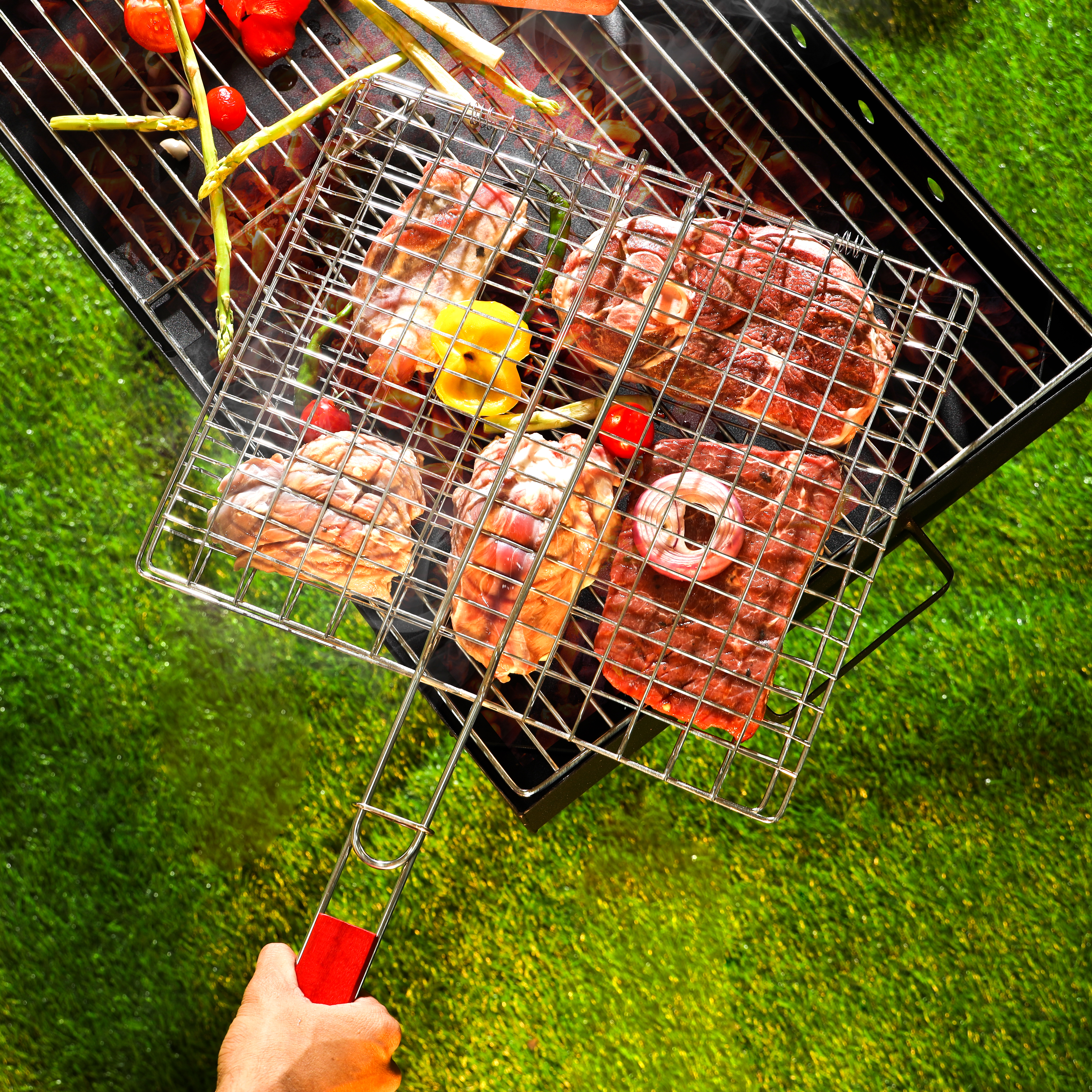 Accessoire barbecue et plancha REBER 10046&nbsp;n fumoir de table,  40&nbsp;x 44. 5&nbsp;x 30&nbsp;cm, acier