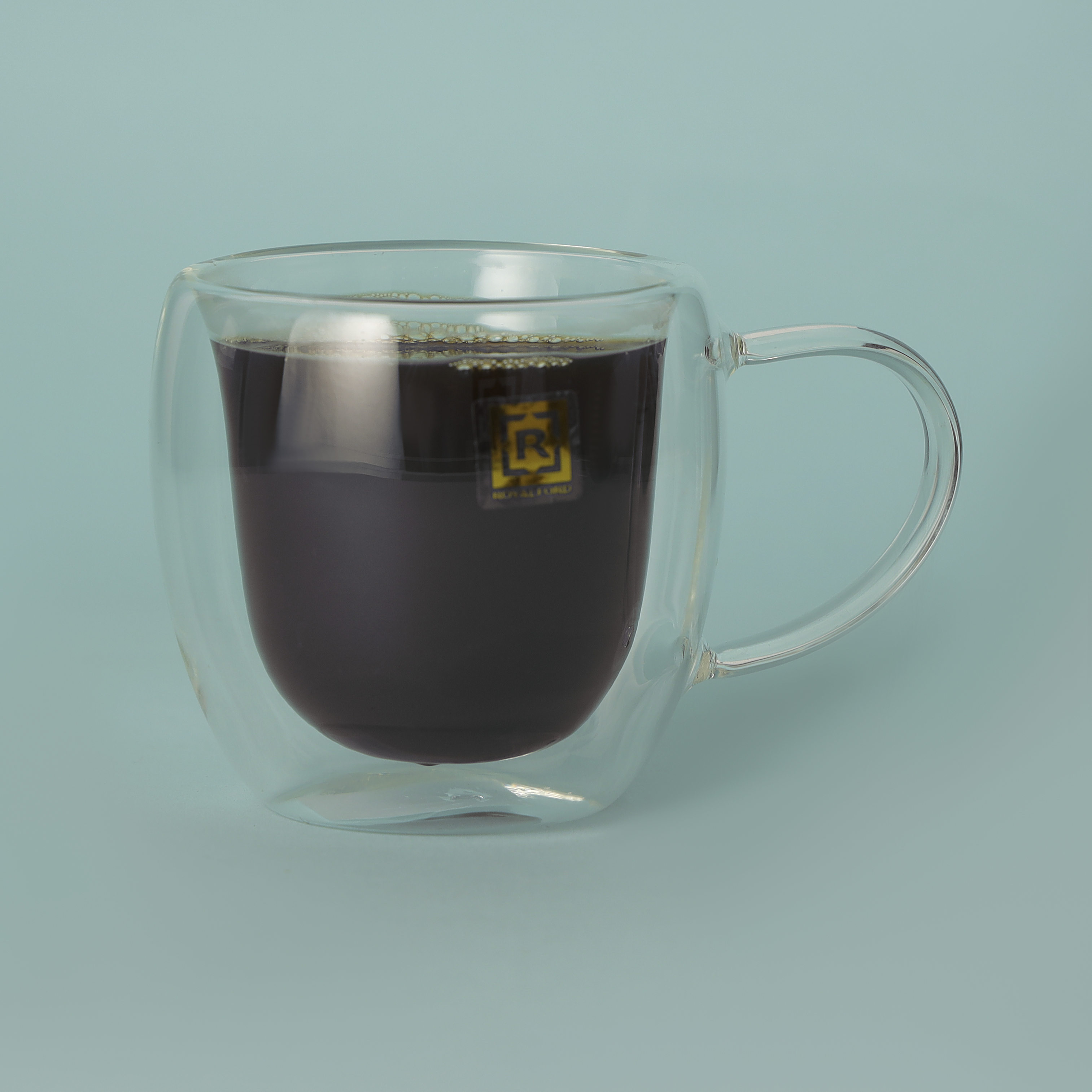 Royal Ford Borosilicate 2Pcs Double Wall Mug Set 150ML