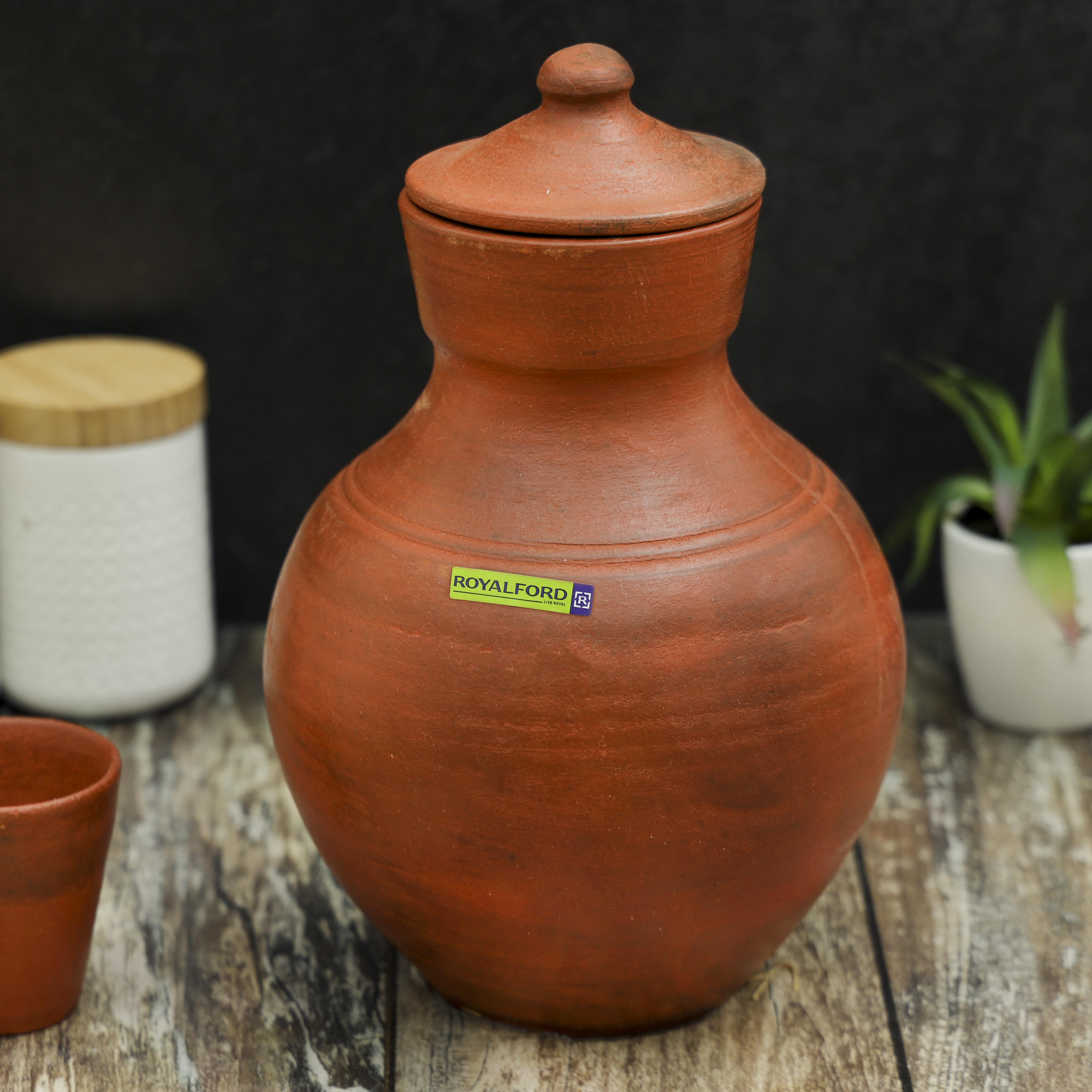 Indian clay water pots