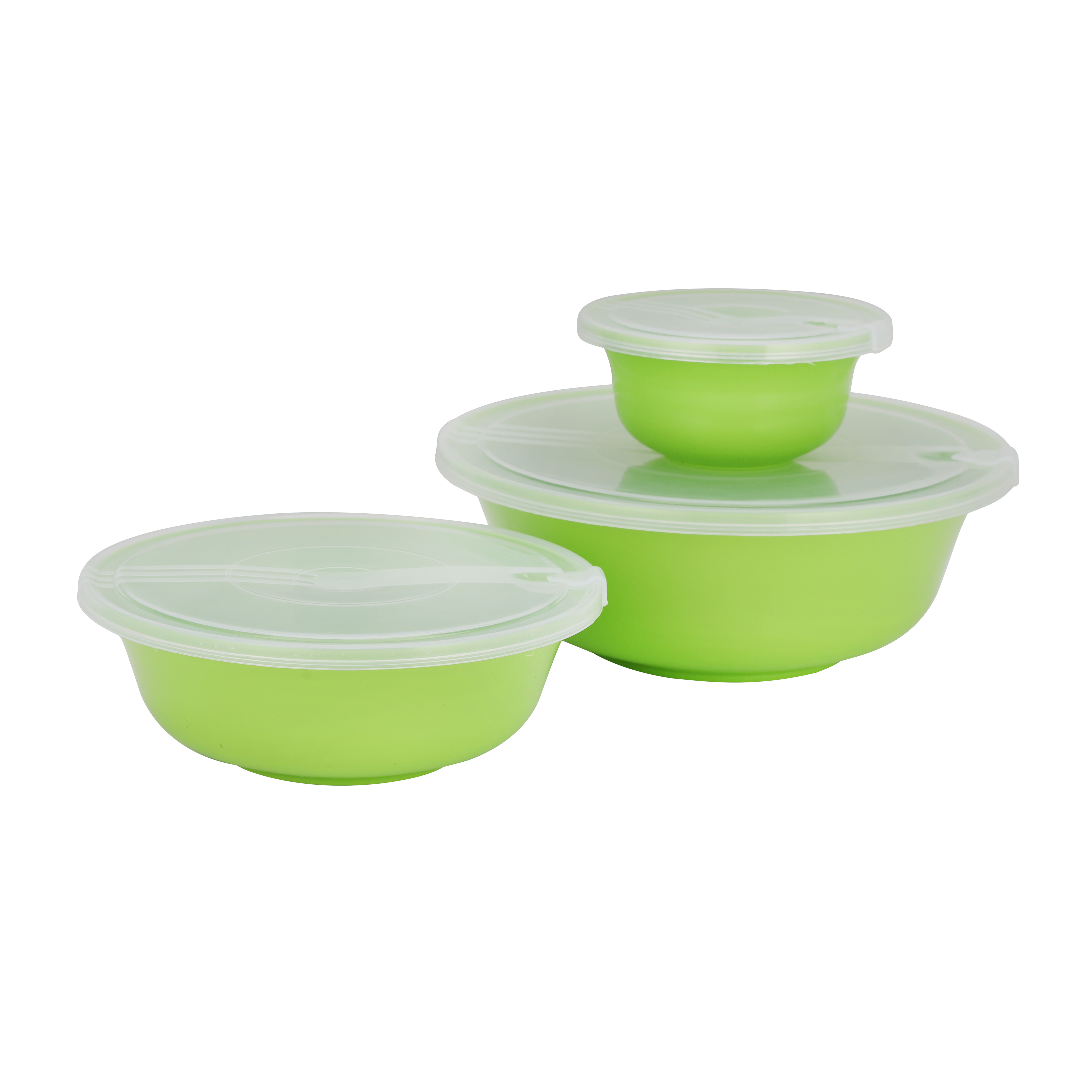 3pcs Bowl Set with Air-Tight Lid, Food Container, RF11007