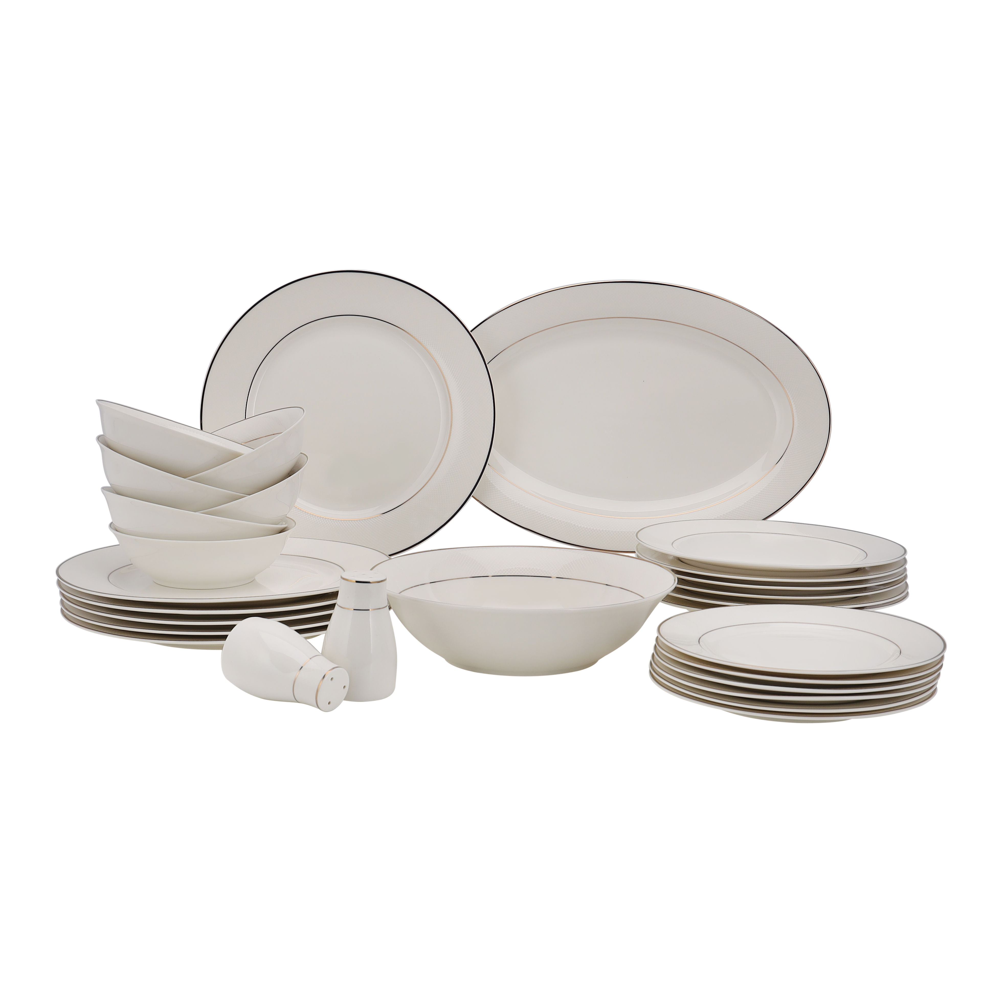 ROYAL BLEND 28 PIECE DINNER SET - 28 Luxury Piece Dinner Set Tableware