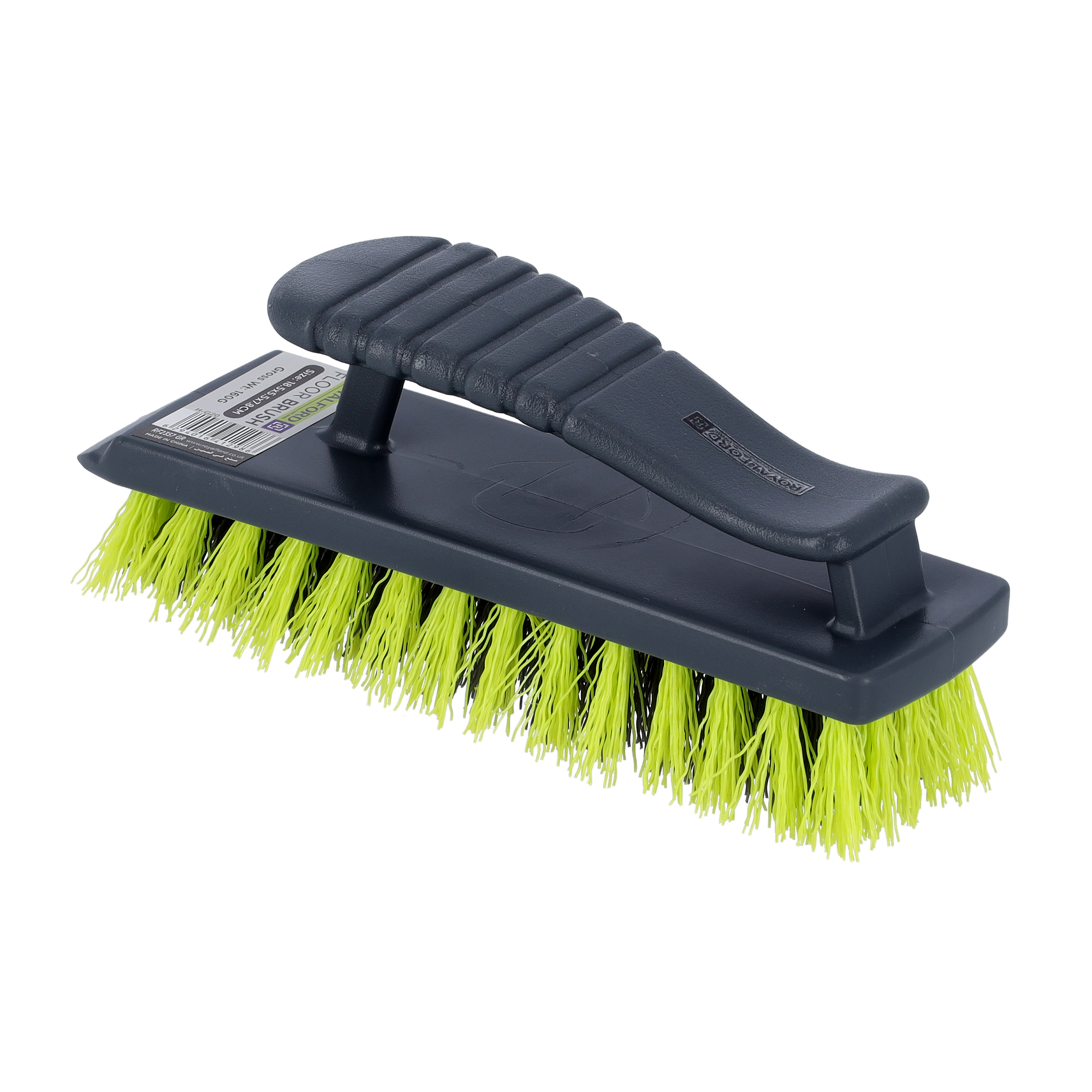 Buy Royalford Scrubbing Brush With Handle - Easy To Clean Hard & Stiff  Bristle Brush Made Of Durable Online in UAE - Wigme