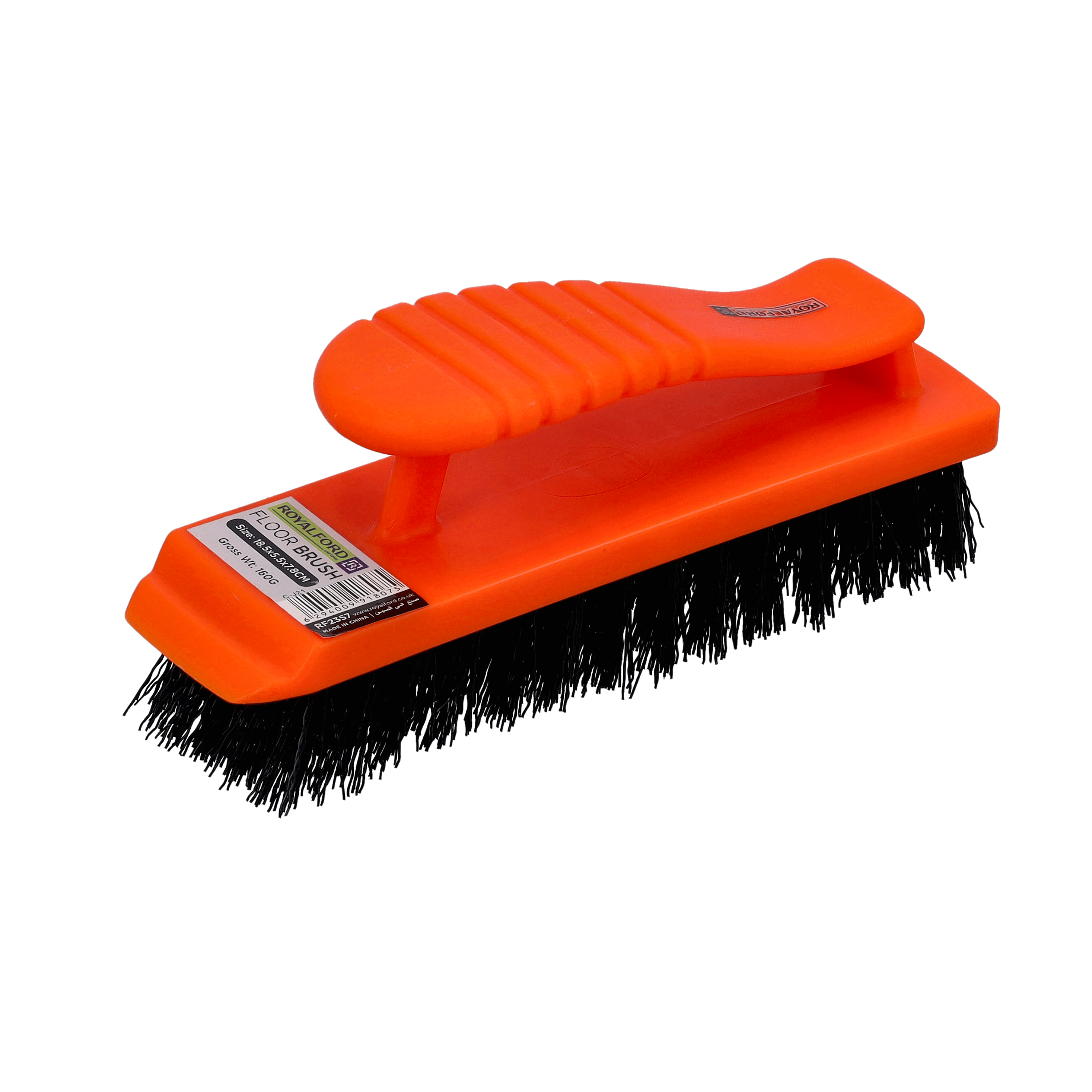 Royalford Floor Brush- RF11190 Scrubbing Brush with Handle Multi