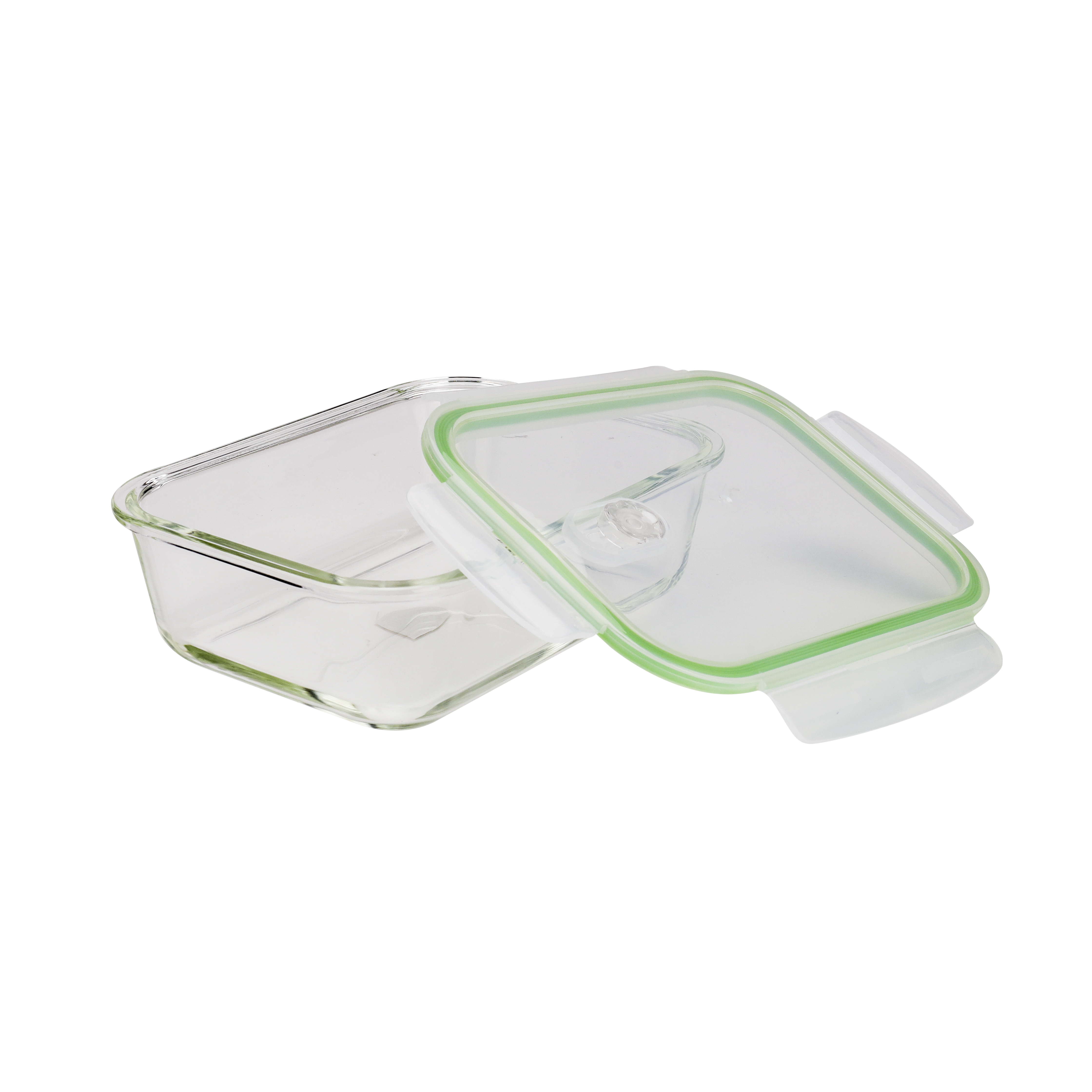 Royalford RF9503 950ml Round Glass Meal Prep Container, Reusable, Airtight Food  Storage box, Microwavable, Freezer, Oven & Dishwasher Safe