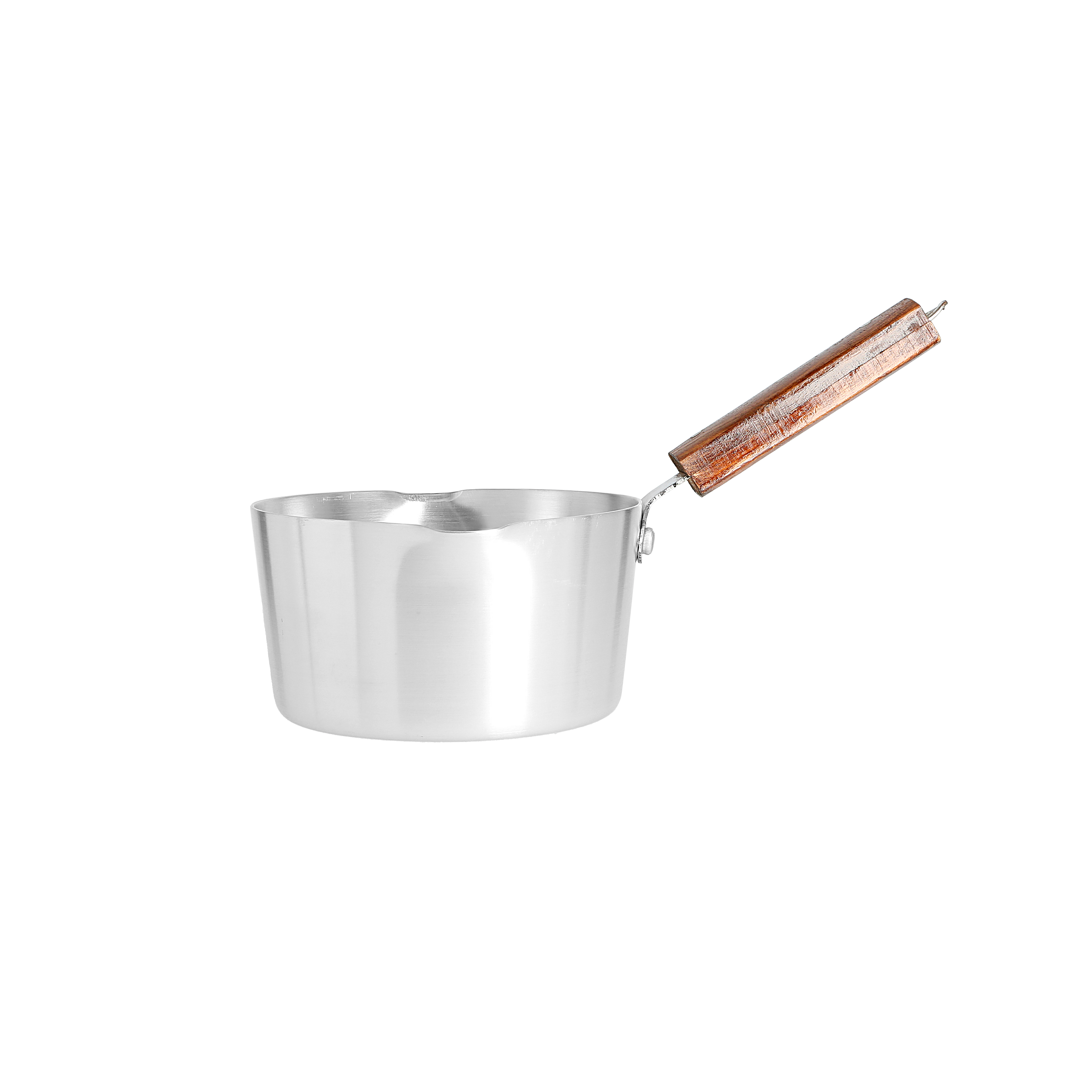 Royalford RF10096 16Cm Aluminium Milk Pan with Lid - Aluminium