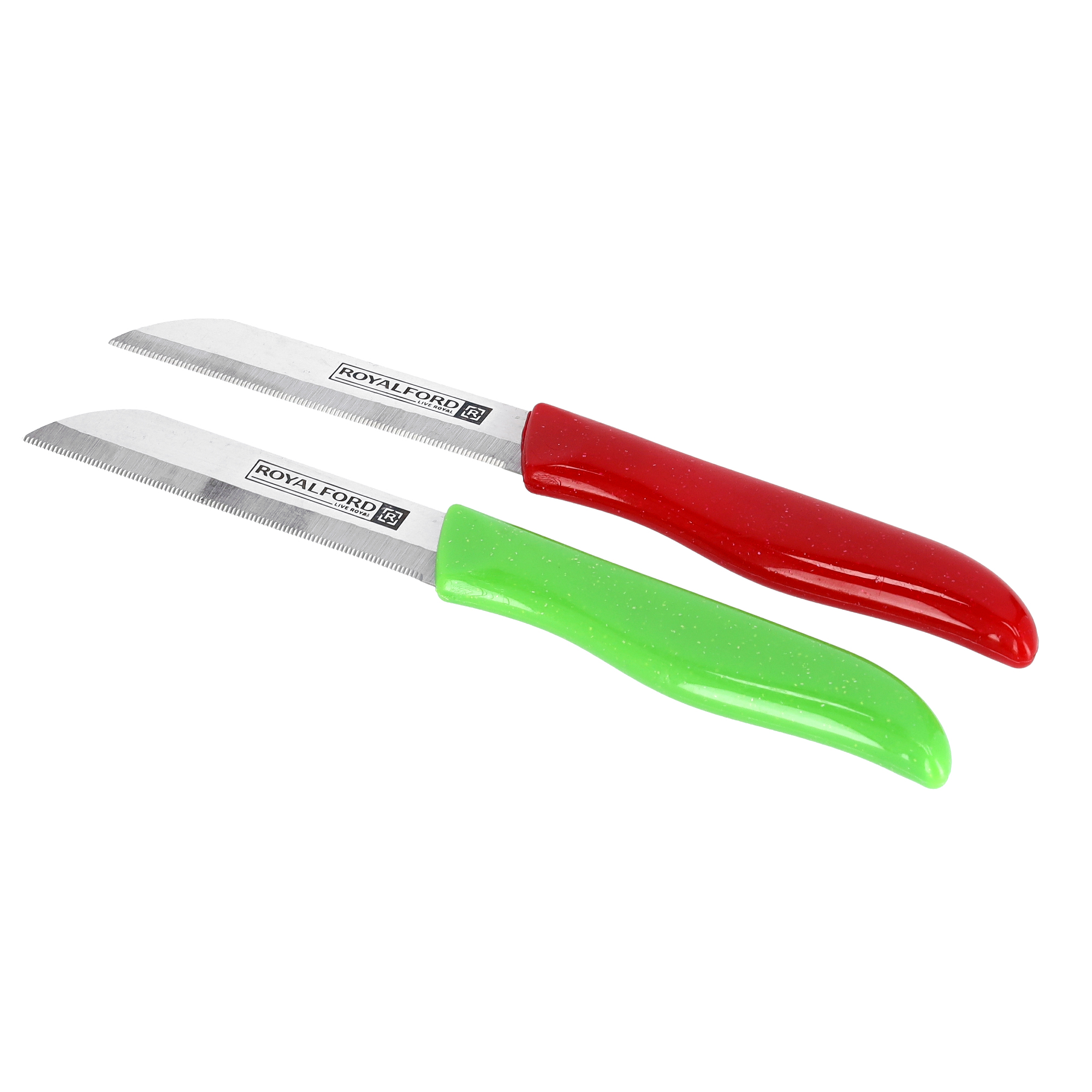 Buy Royalford Stainless Steel Fruit Knife Set (12 Pcs) - Stainless Steel  Razor Sharp Blades - Ultra Sharp Online in UAE - Wigme