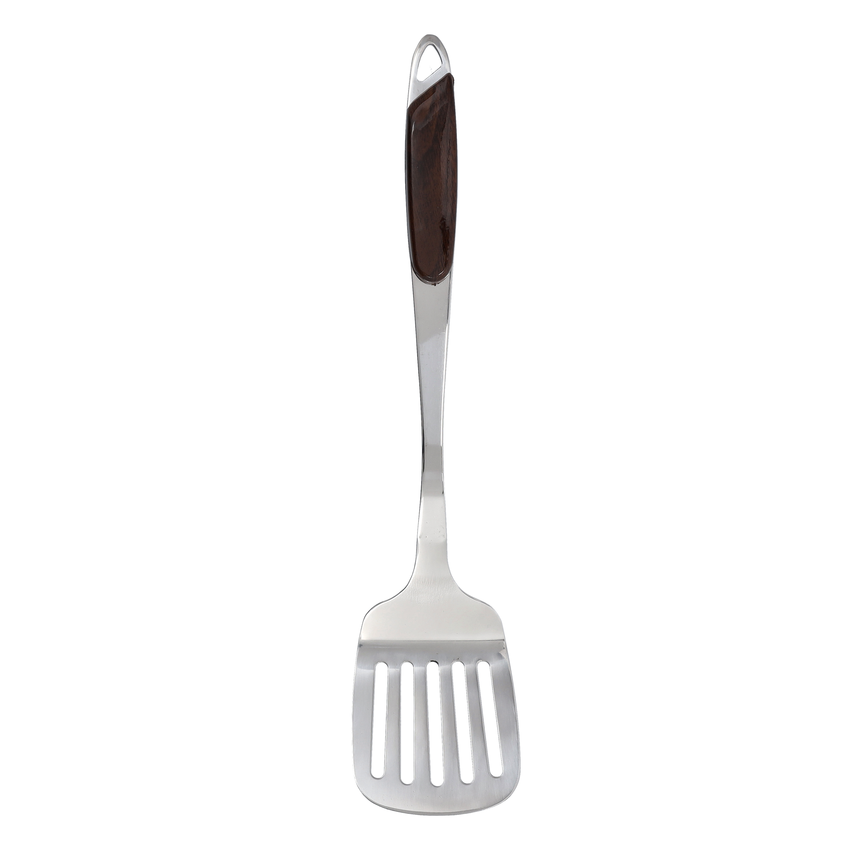 Ballington Stainless Steel Wood-Handle 12-Inch Spatula Turner