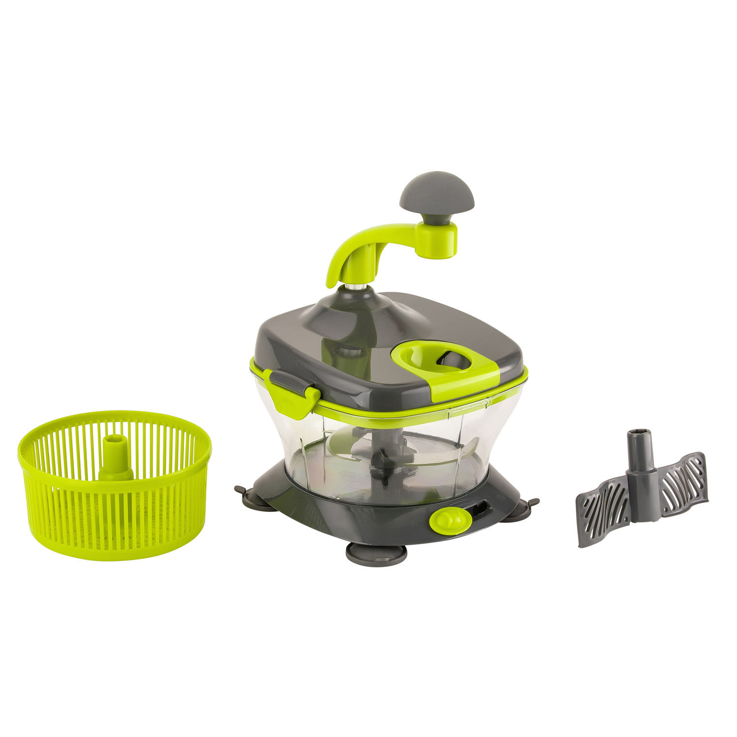 Royalford Manual Food Chopper – BPA Free Multi Hand-Powered Vegetable Fruit  Shredder/Mincer/Blender/Mixer/Dicer/Cutter – Salad Spinner, Onion Chopper