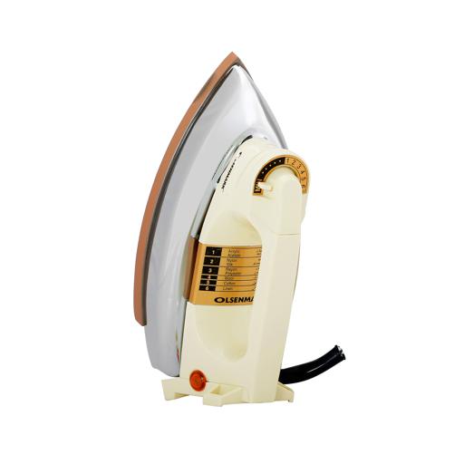 display image 6 for product Olsenmark Automatic Dry Iron - - Non-Stick Golden Teflon Plate - Heavy Weight - Auto Cut-Off