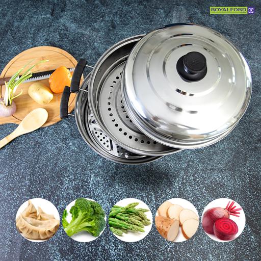 display image 5 for product 26CM(7.3L) Double Layer S/S Steamer