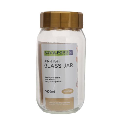 Royal Ford Air Tight Glass Jar - 425ml