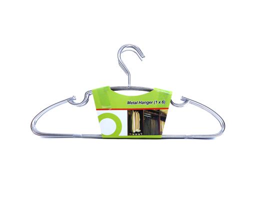 6Pcs Metal Hangers Set, 360 Rotating Swivel Hook, RF2574 | Home Premium Coat Hangers Set for Ties | High-Quality Metal Construction | Non-Slip Design hero image