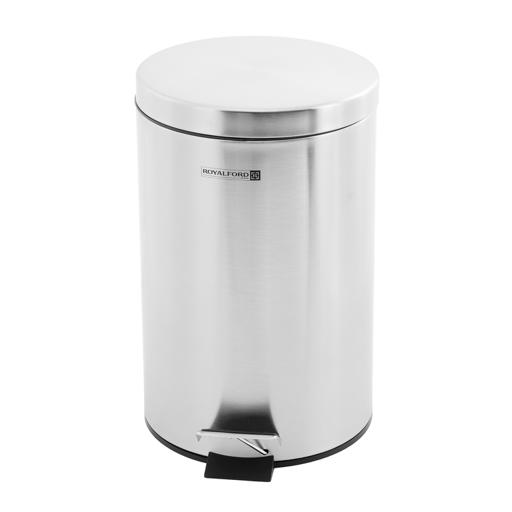 display image 5 for product Royalford Stainless Steel Pedal Bin, 12L - Fingerprint Proof, Rust Resistant, Odor Free & Hygienic
